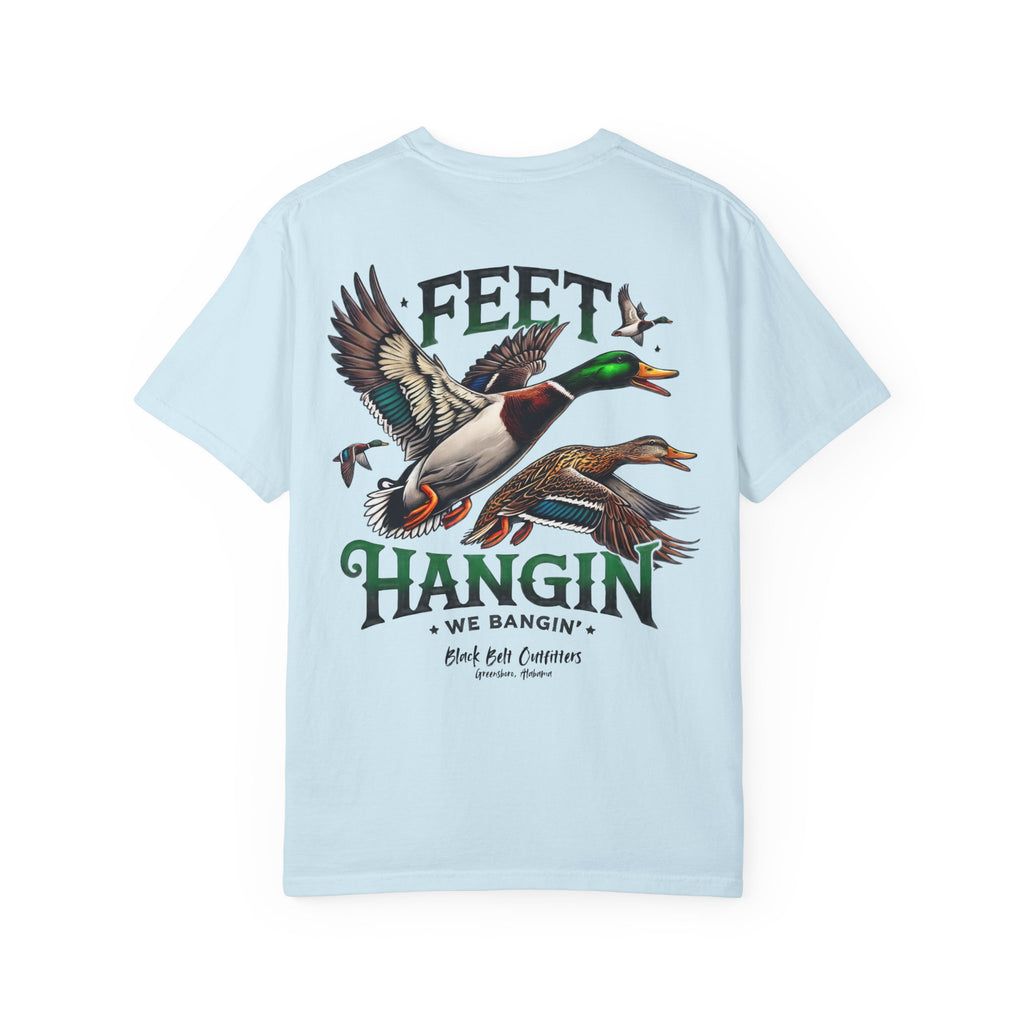 Feet Hangin We Bangin Unisex T-Shirt, Perfect for Gifts, Father's Day, Golf Events, Casual Wear, Comfortable Tee