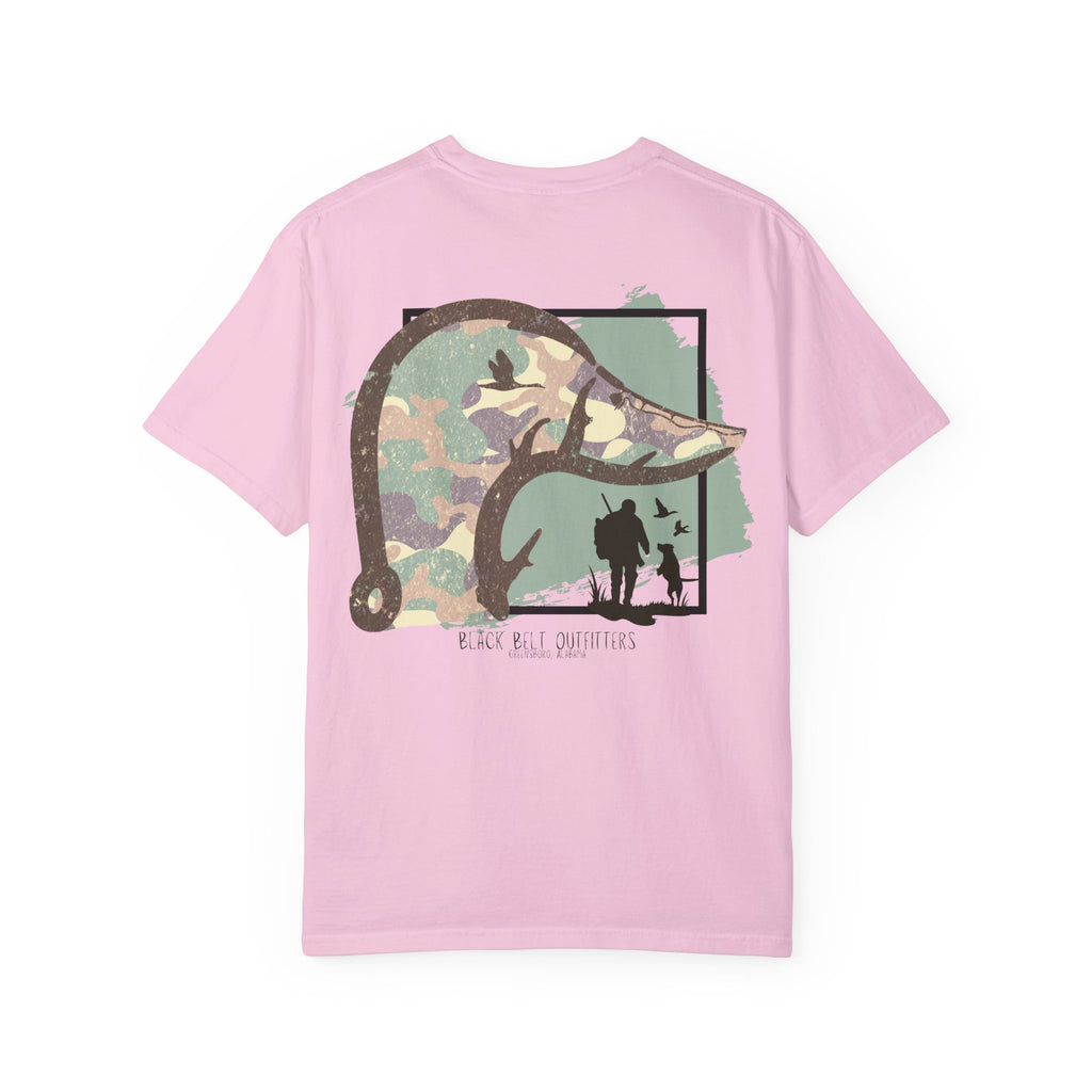 Camo Duck Logo Unisex T-Shirt, Perfect for Gifts, Father's Day, Golf Events, Casual Wear, Comfortable Tee