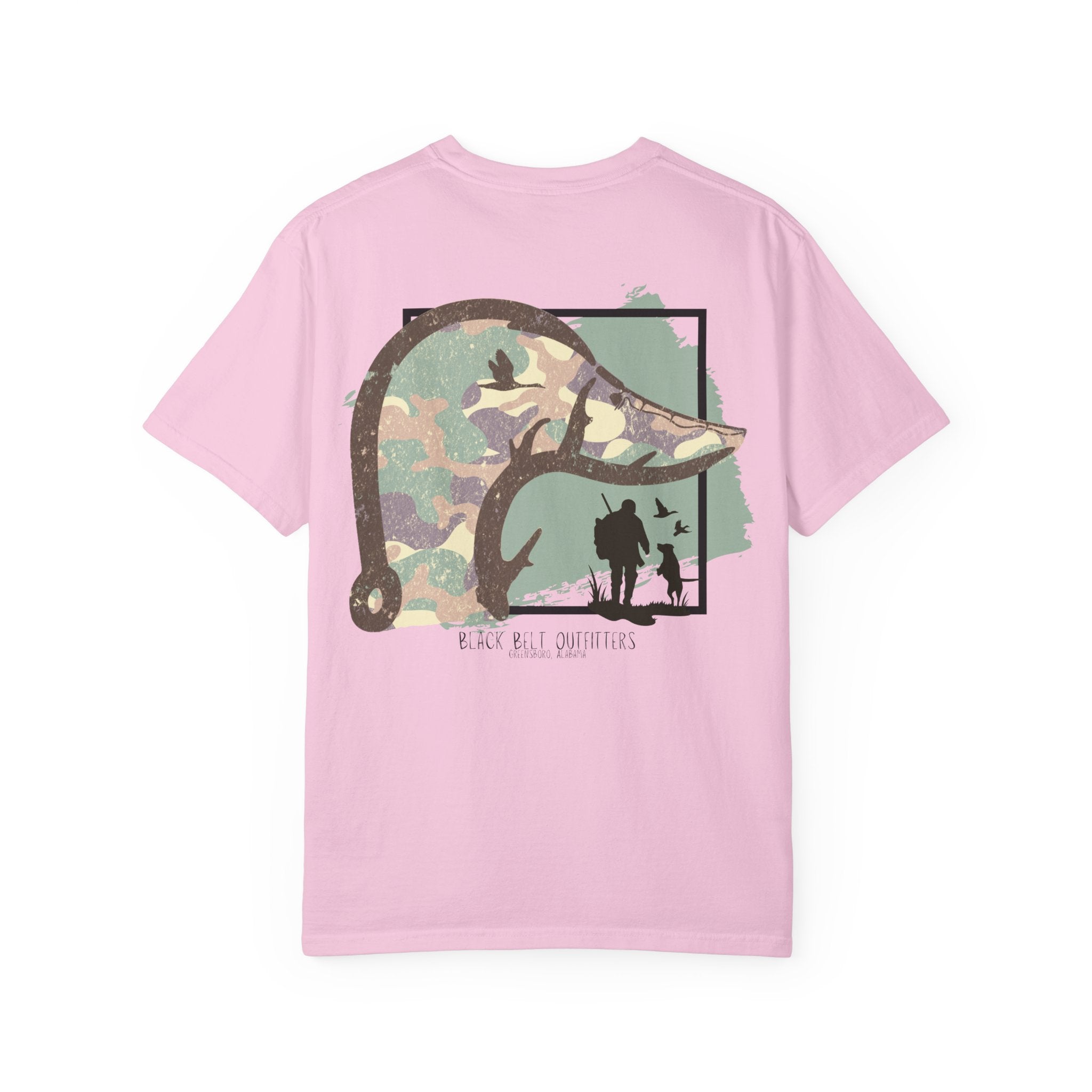 Camo Duck Logo Unisex T-Shirt, Perfect for Gifts, Father's Day, Golf Events, Casual Wear, Comfortable Tee