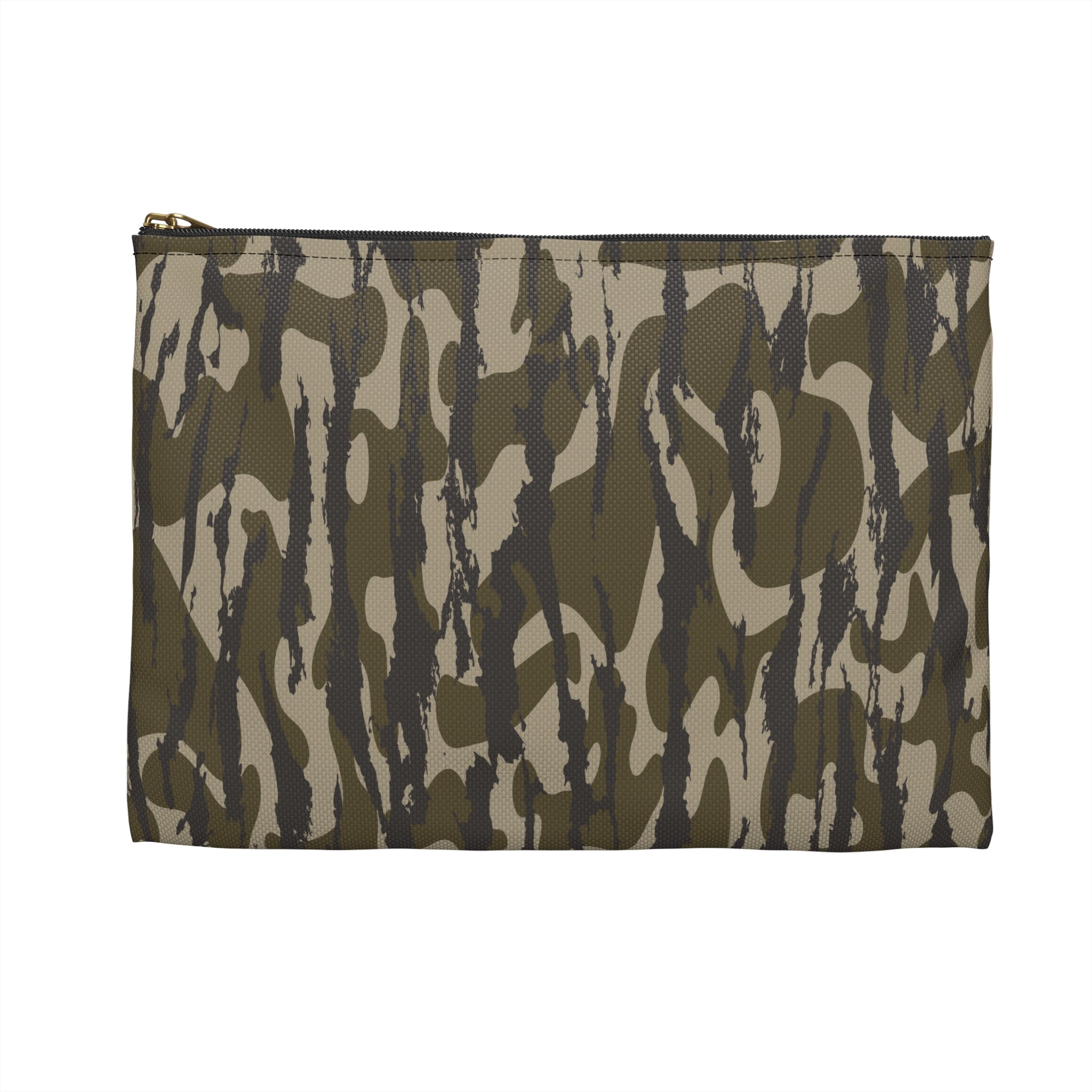 Trendy Zip Pouch, Stylish Camo Makeup Bag, Travel Organizer, Army Green Zipper Pouch, Gift for Her, Storage Solution