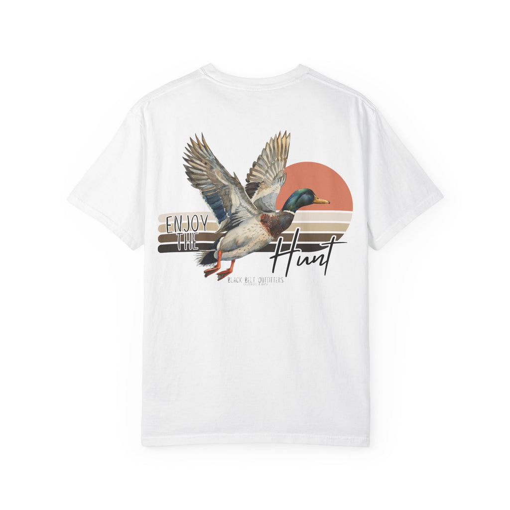 ENJOY THE HUNT Unisex T-Shirt, Perfect for Gifts, Father's Day, Golf Events, Casual Wear, Comfortable Tee