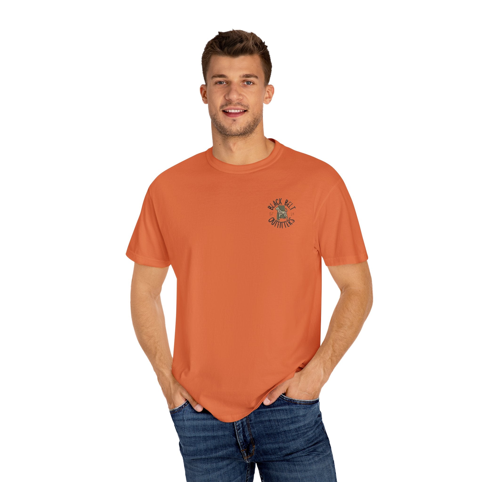 Camo Duck Logo Unisex T-Shirt, Perfect for Gifts, Father's Day, Golf Events, Casual Wear, Comfortable Tee