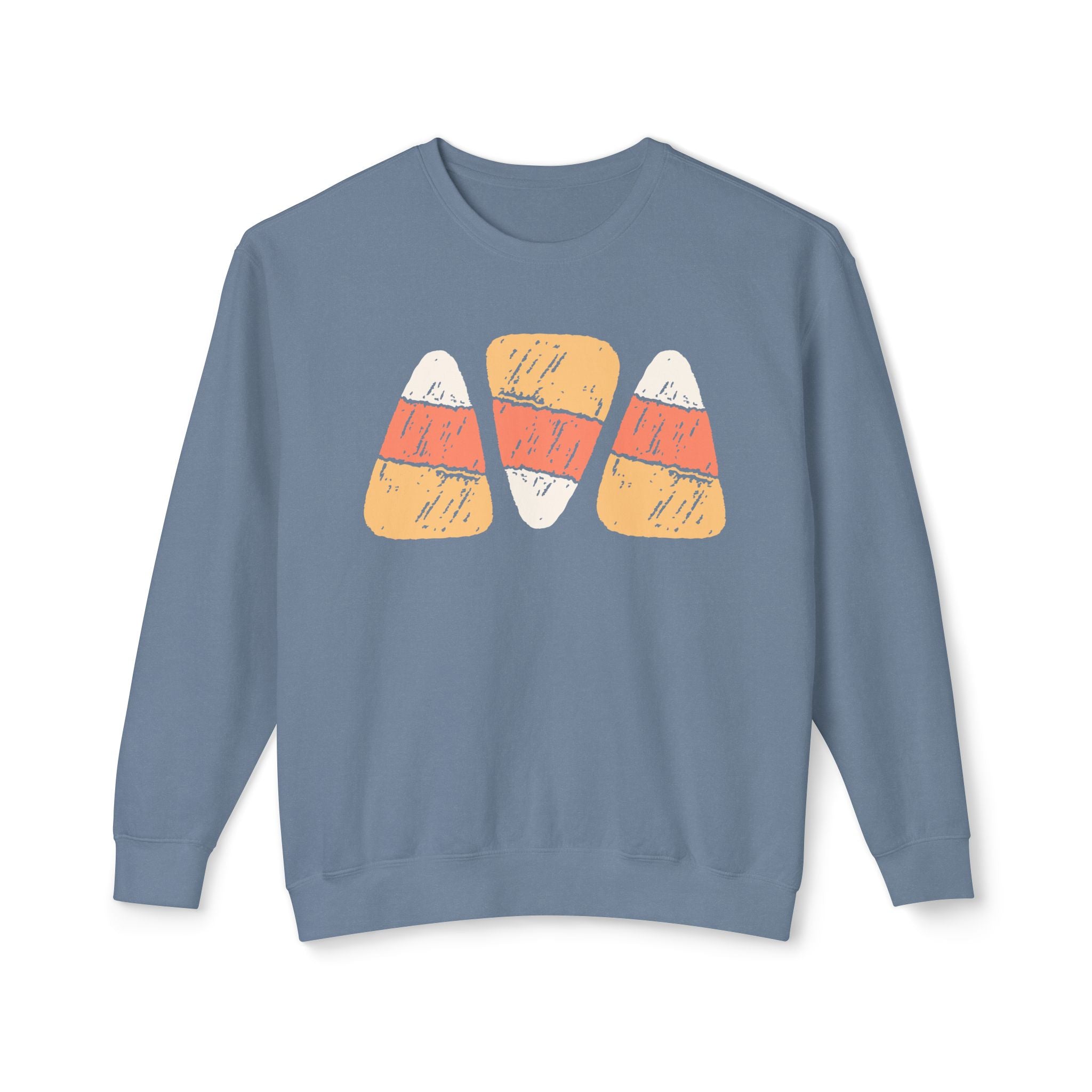 Candy Corn Unisex Lightweight Crewneck Sweatshirt, Just Boo It Sweatshirt, Cute Halloween Apparel, Fall Fashion, Spooky Season, [...]