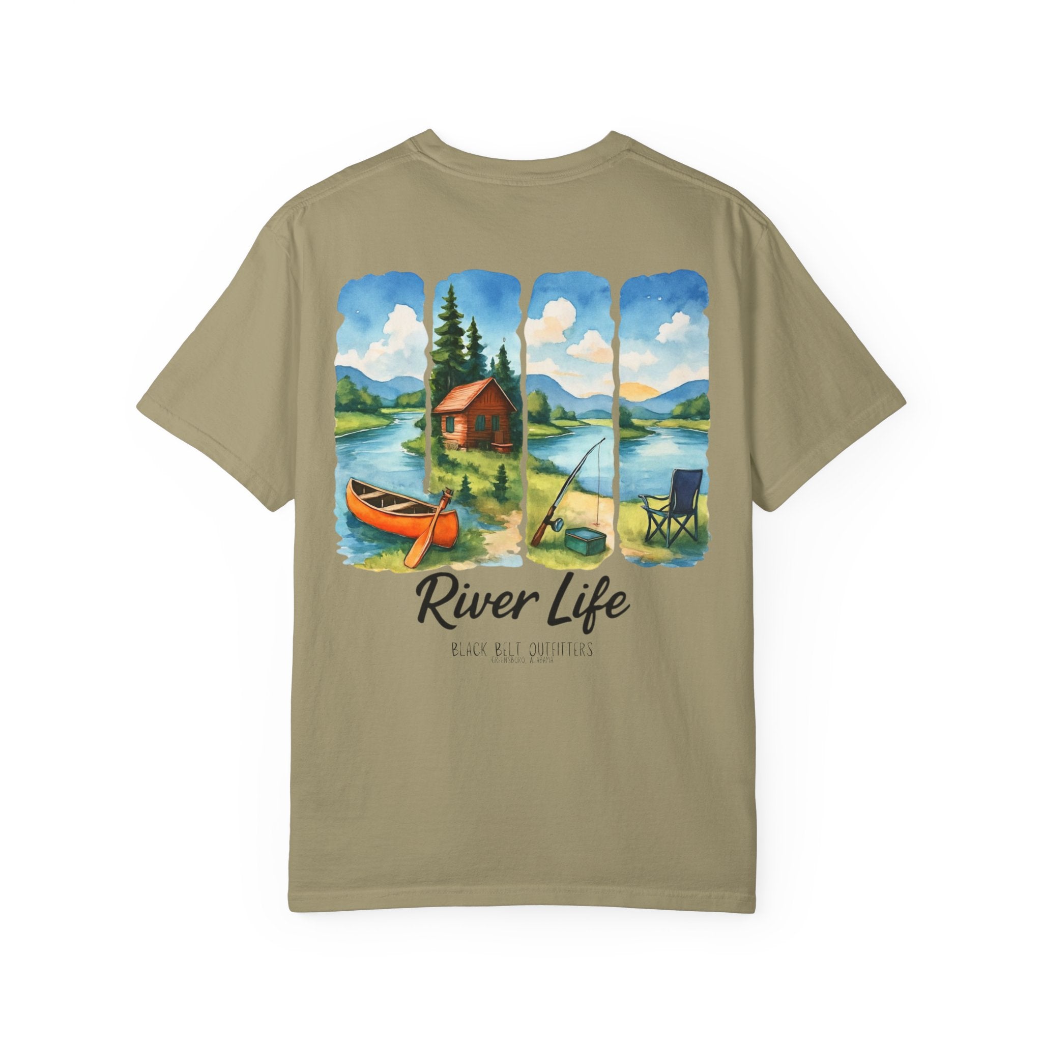 River Life Unisex T-Shirt - Outdoor Adventure Tee for Nature Lovers