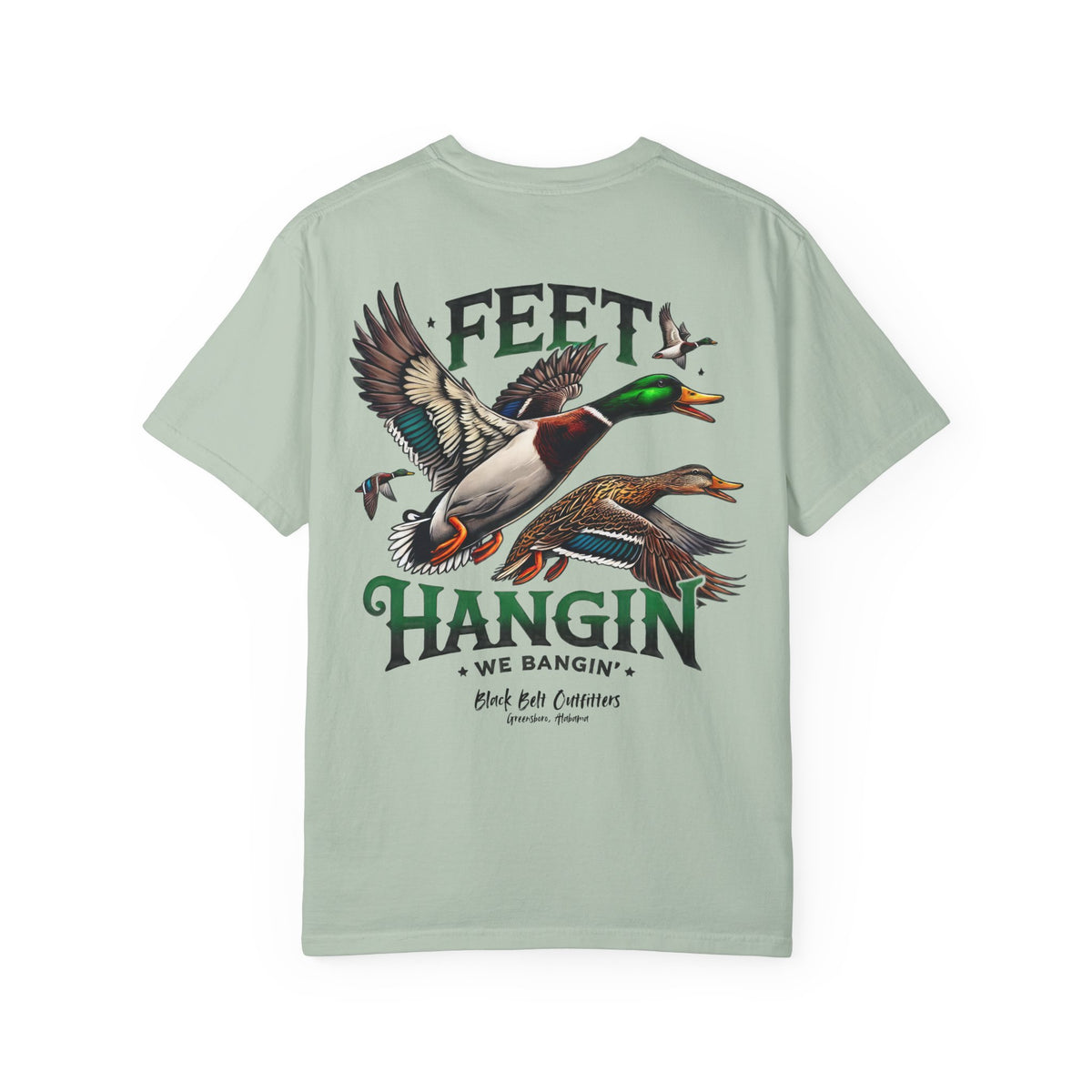 Feet Hangin We Bangin Unisex T-Shirt, Perfect for Gifts, Father's Day, Golf Events, Casual Wear, Comfortable Tee