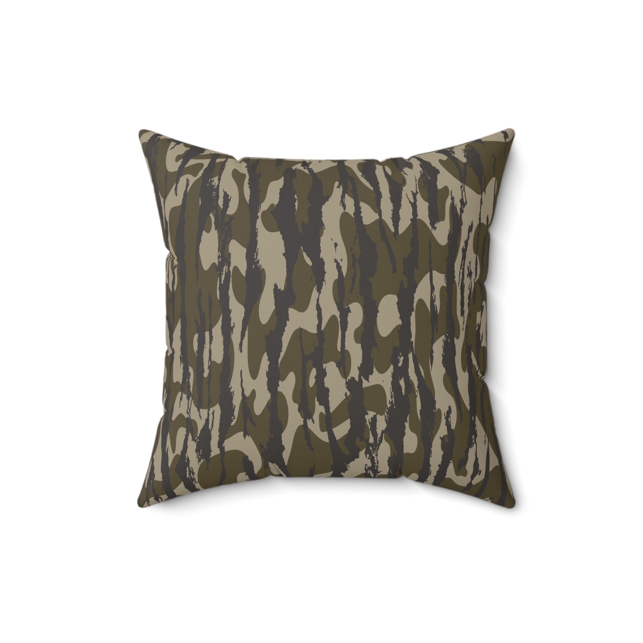 Trendy Camo Decorative Pillow, Military Style Home Decor, Throw Cushion for Living Room or Bedroom, Unique Gift Idea, Nature Inspired