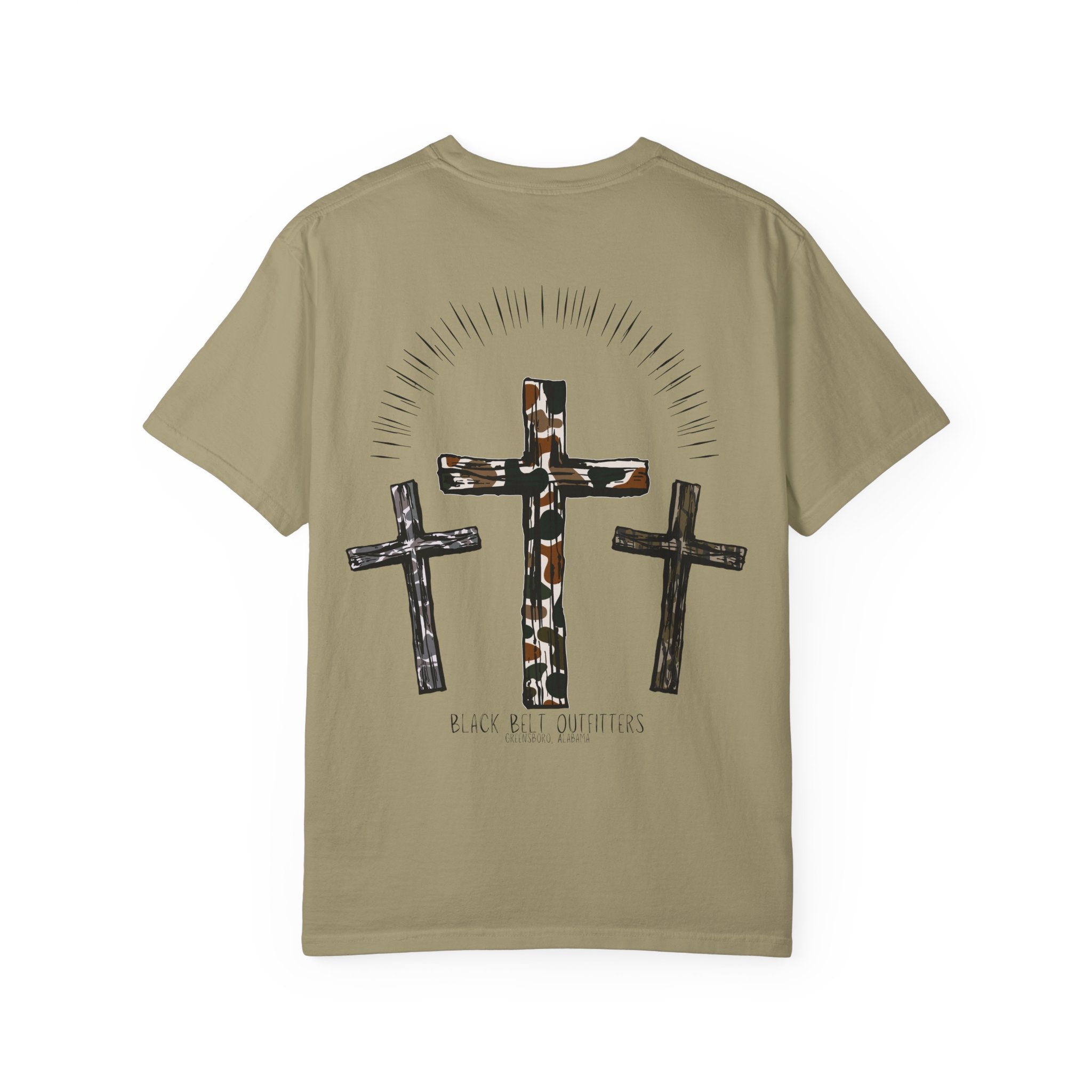 Crosses Unisex T-Shirt, Perfect for Gifts, Father's Day, Golf Events, Casual Wear, Comfortable Tee