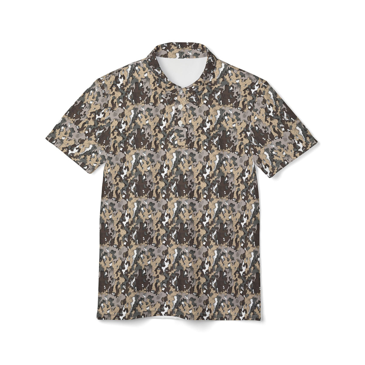 Dixie Camo Unisex Polo Shirt, Casual Wear, Outdoor Adventures, Gift for Him, Summer Look
