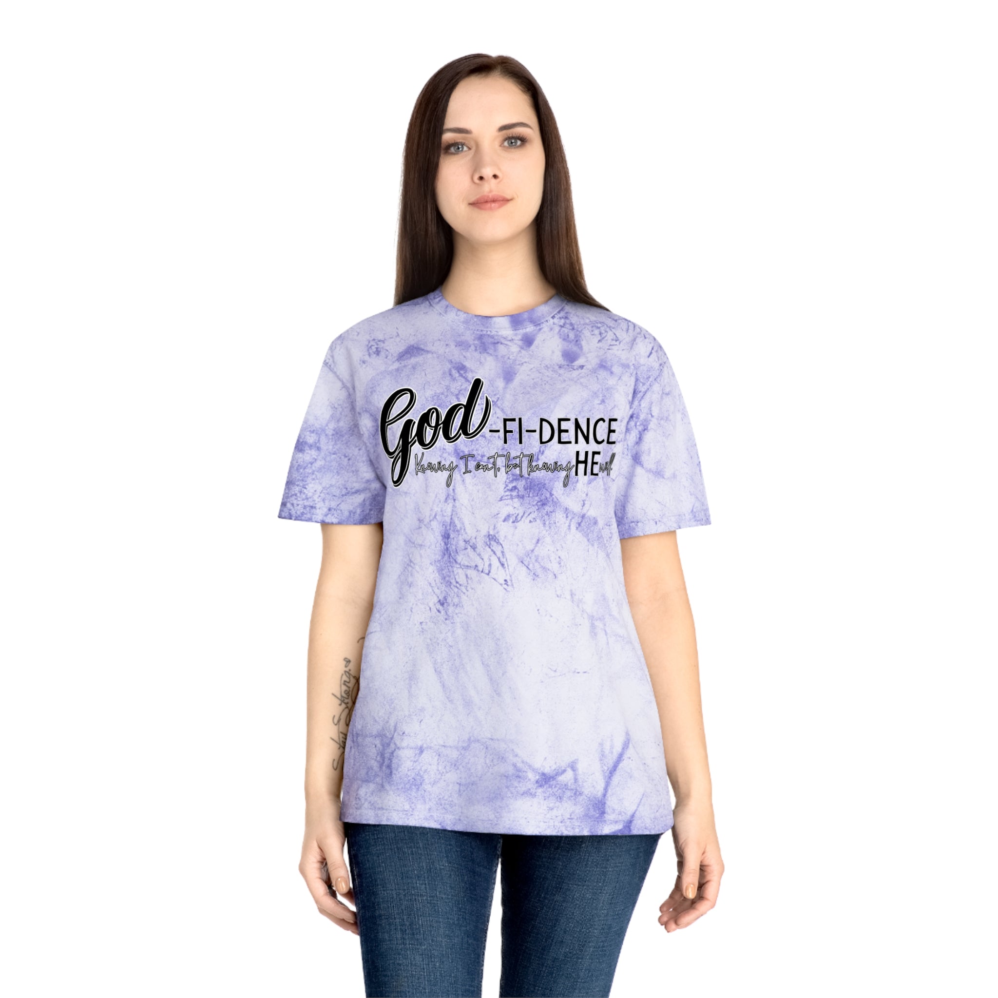 God-Fi-dence Color Blast T-Shirt, Inspirational T-Shirt, Faith-Based Apparel, Unique Gift for Christians, Casual Wear, Everyday [...]