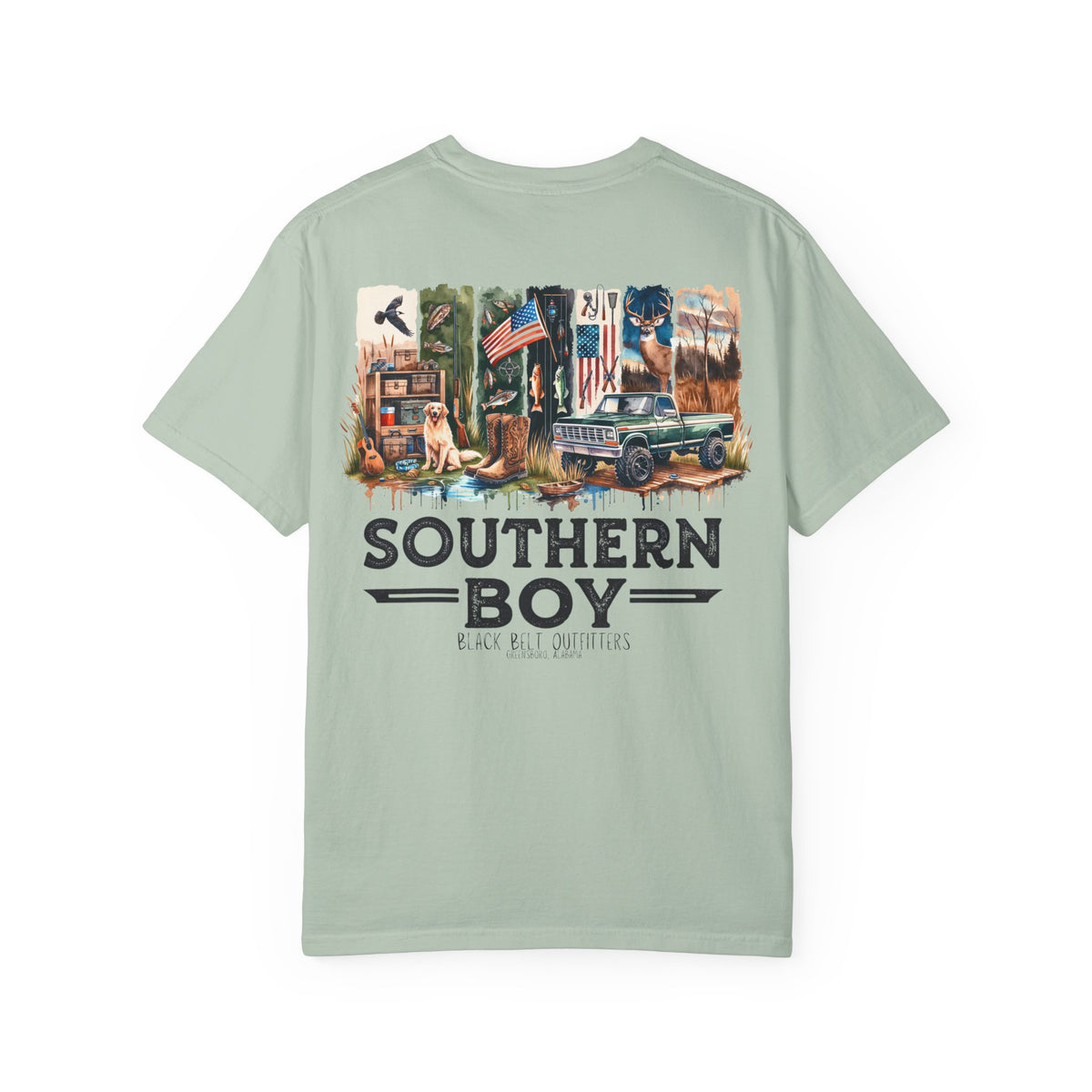 Southern Boy Unisex T-Shirt, Perfect for Gifts, Father's Day, Golf Events, Casual Wear, Comfortable Tee