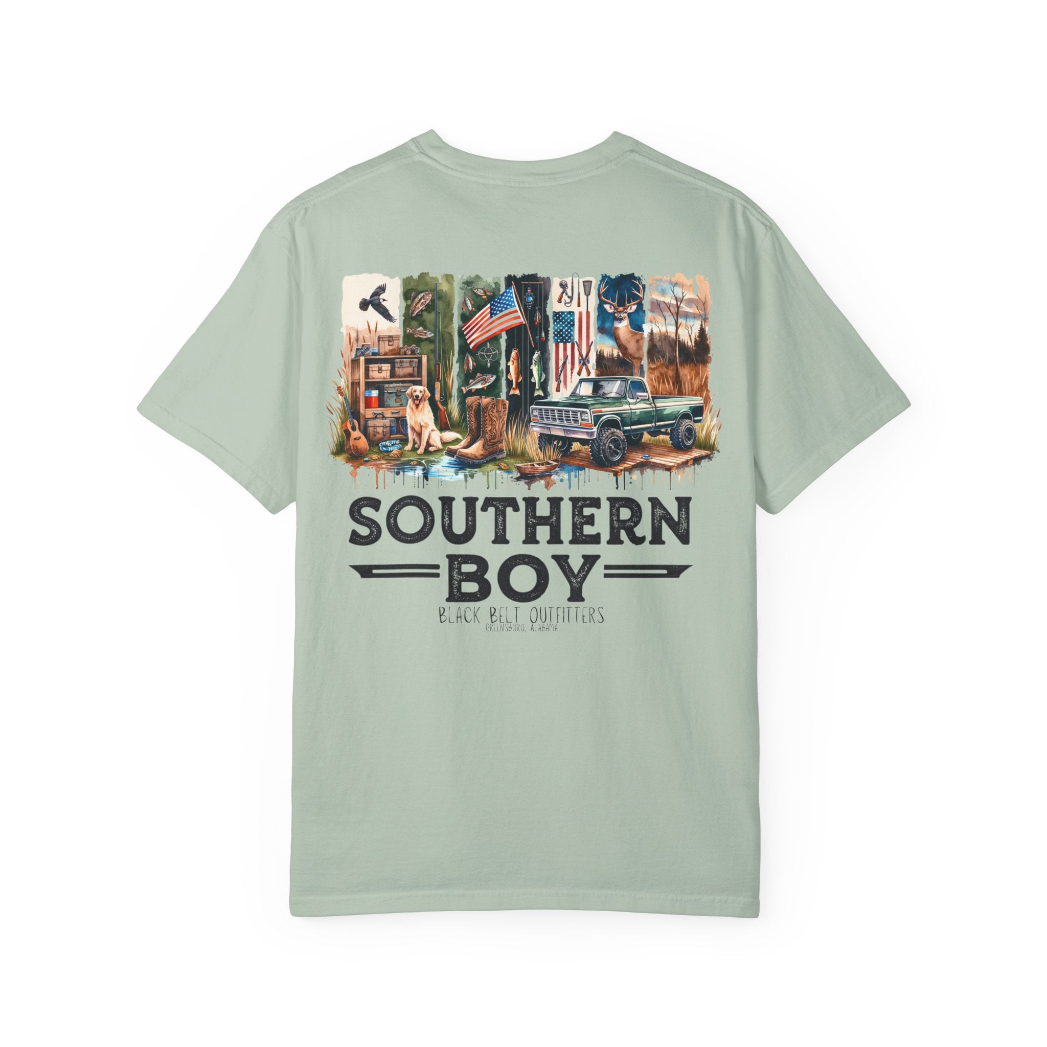 Southern Boy Unisex T-Shirt, Perfect for Gifts, Father's Day, Golf Events, Casual Wear, Comfortable Tee