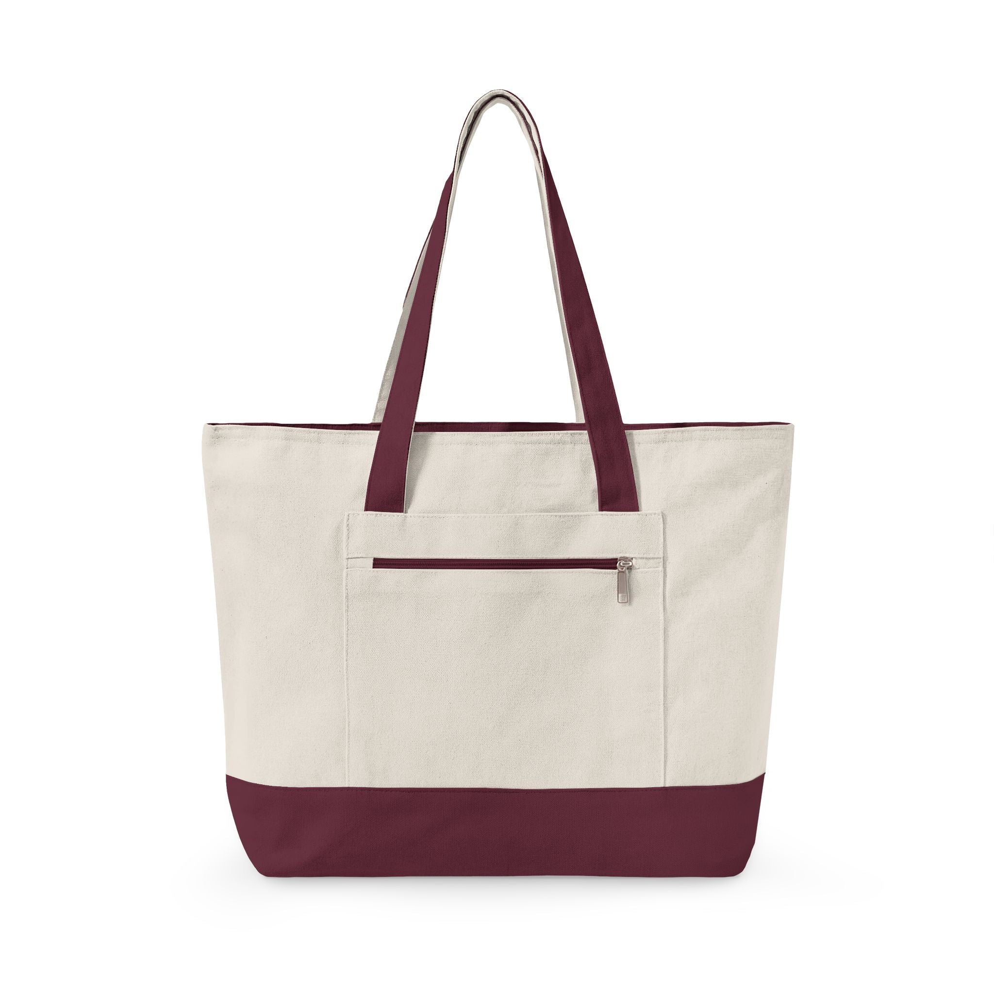 Zippered Canvas Tote — Sun’s Out Bunz Out