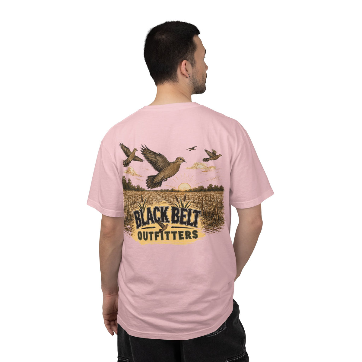 Dove Field Graphic T-Shirt — Black Belt Outfitters Hunting Tee