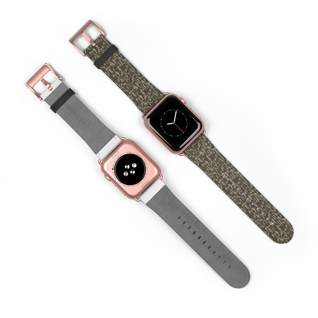 Trendy Camo Watch Band, Trendy Accessory, Men's Gift, Unisex Style, Perfect for Outdoor Activities, Unique Fashion