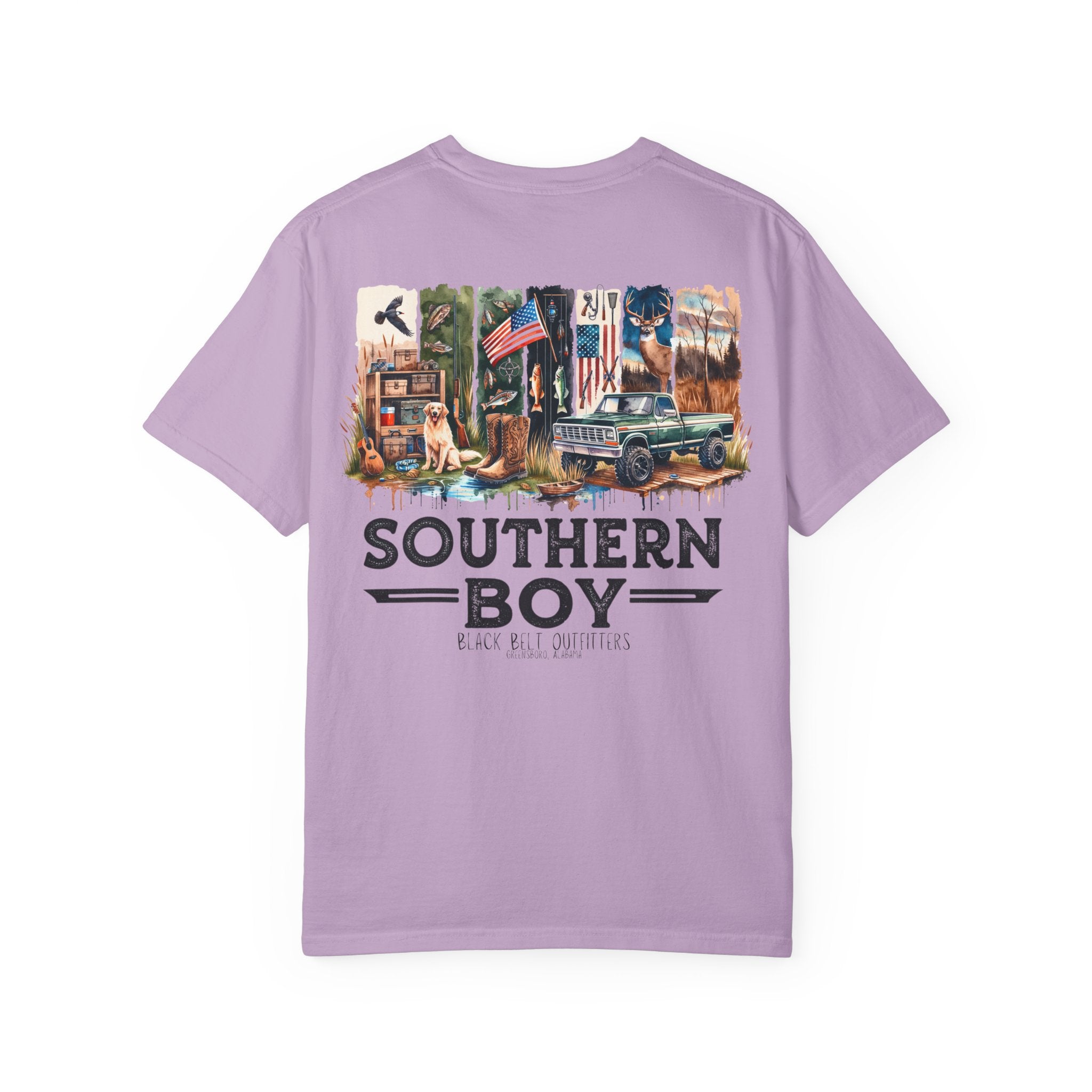 Southern Boy Unisex T-Shirt, Perfect for Gifts, Father's Day, Golf Events, Casual Wear, Comfortable Tee