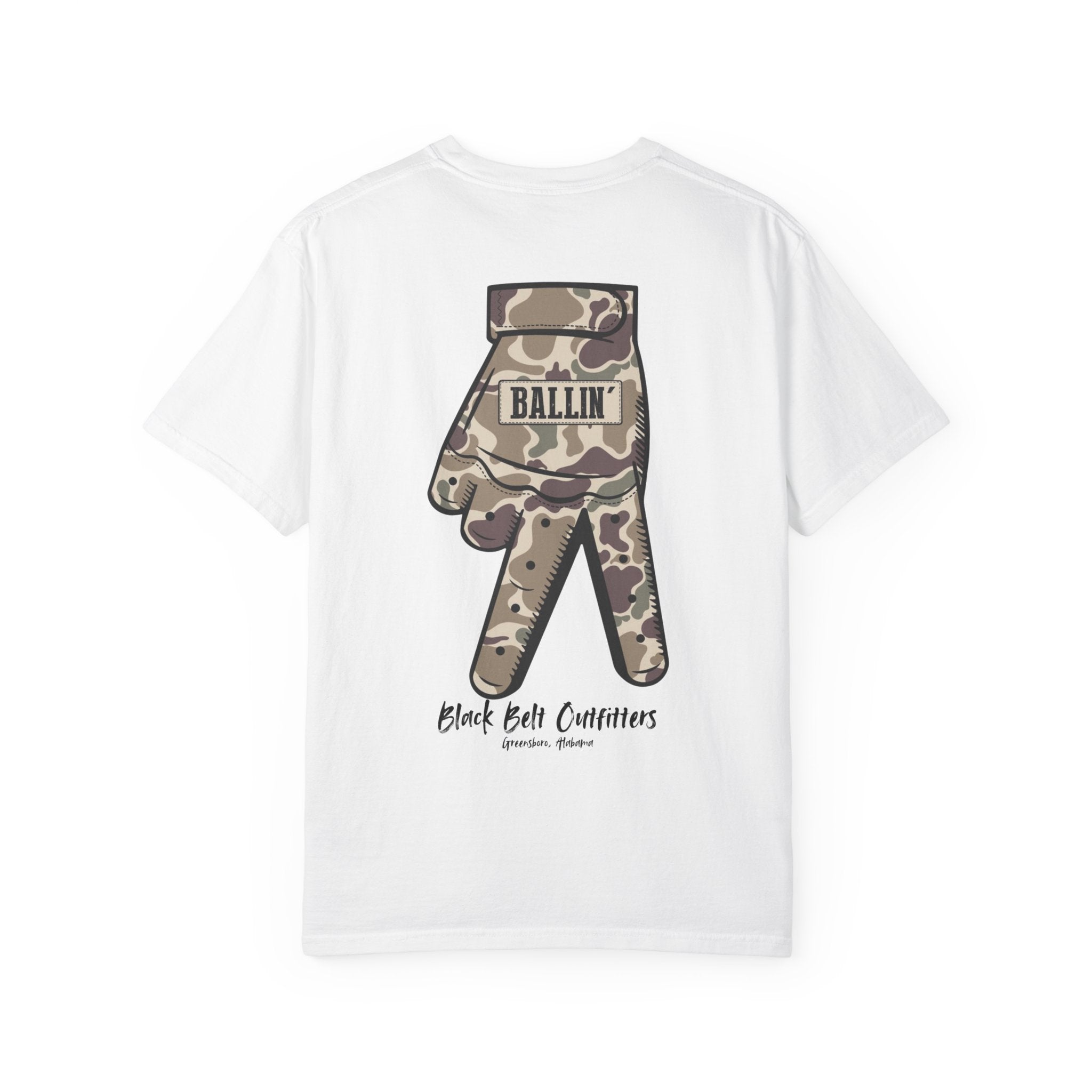 BALLIN Golf Glove Unisex T-Shirt, Perfect for Gifts, Father's Day, Golf Events, Casual Wear, Comfortable Tee