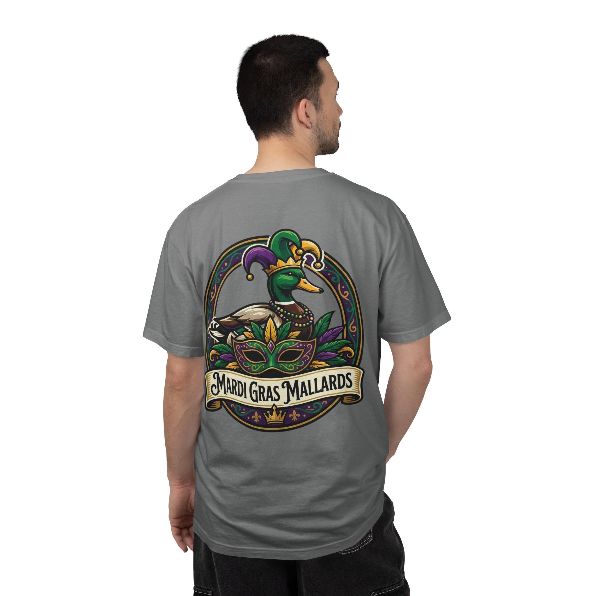 Mardi Gras Mallards T-Shirt — Festive Graphic Tee