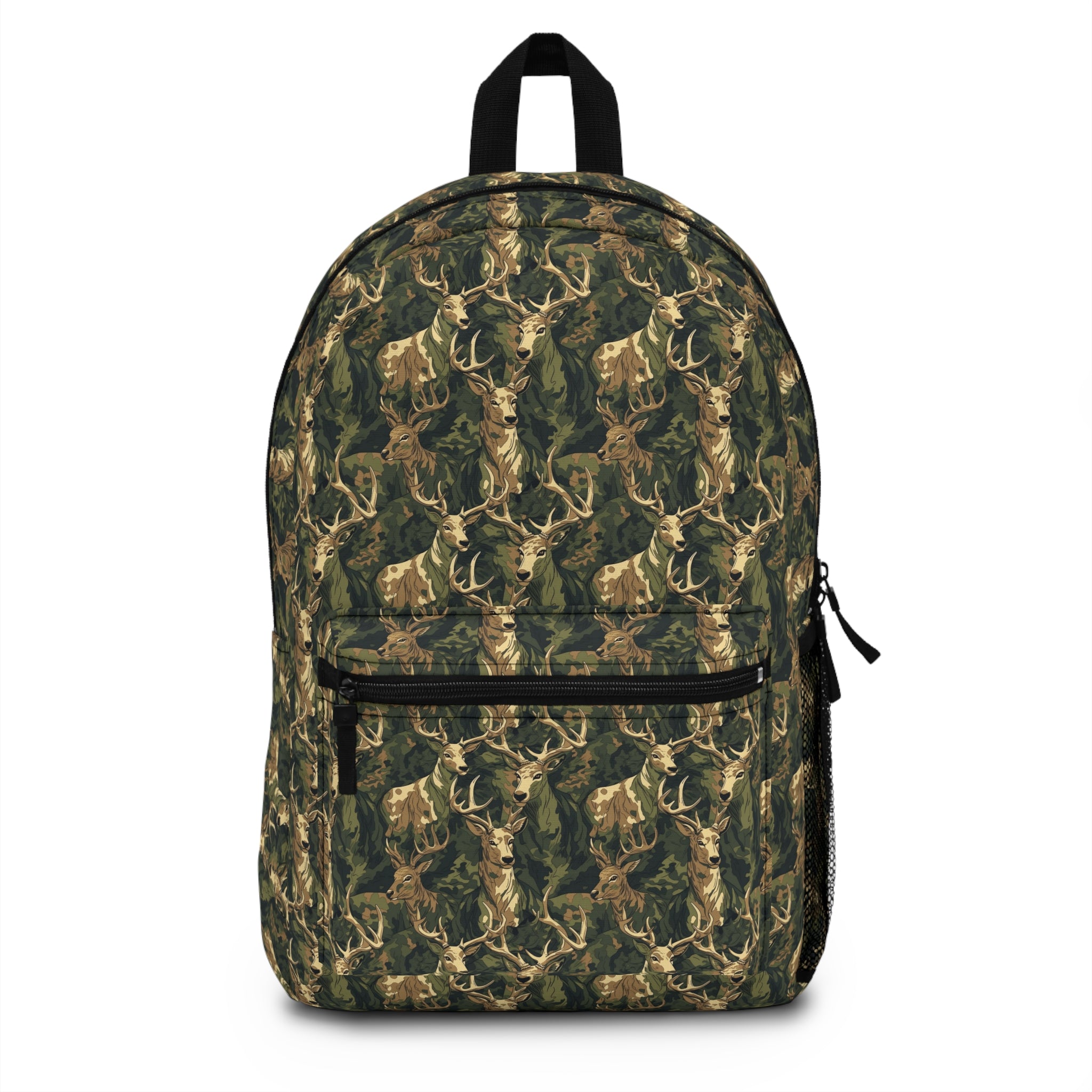 Big Buck Camo Backpack for Everyday Use, School, Hiking, Travel, Outdoor Adventure, Unique Gift Idea