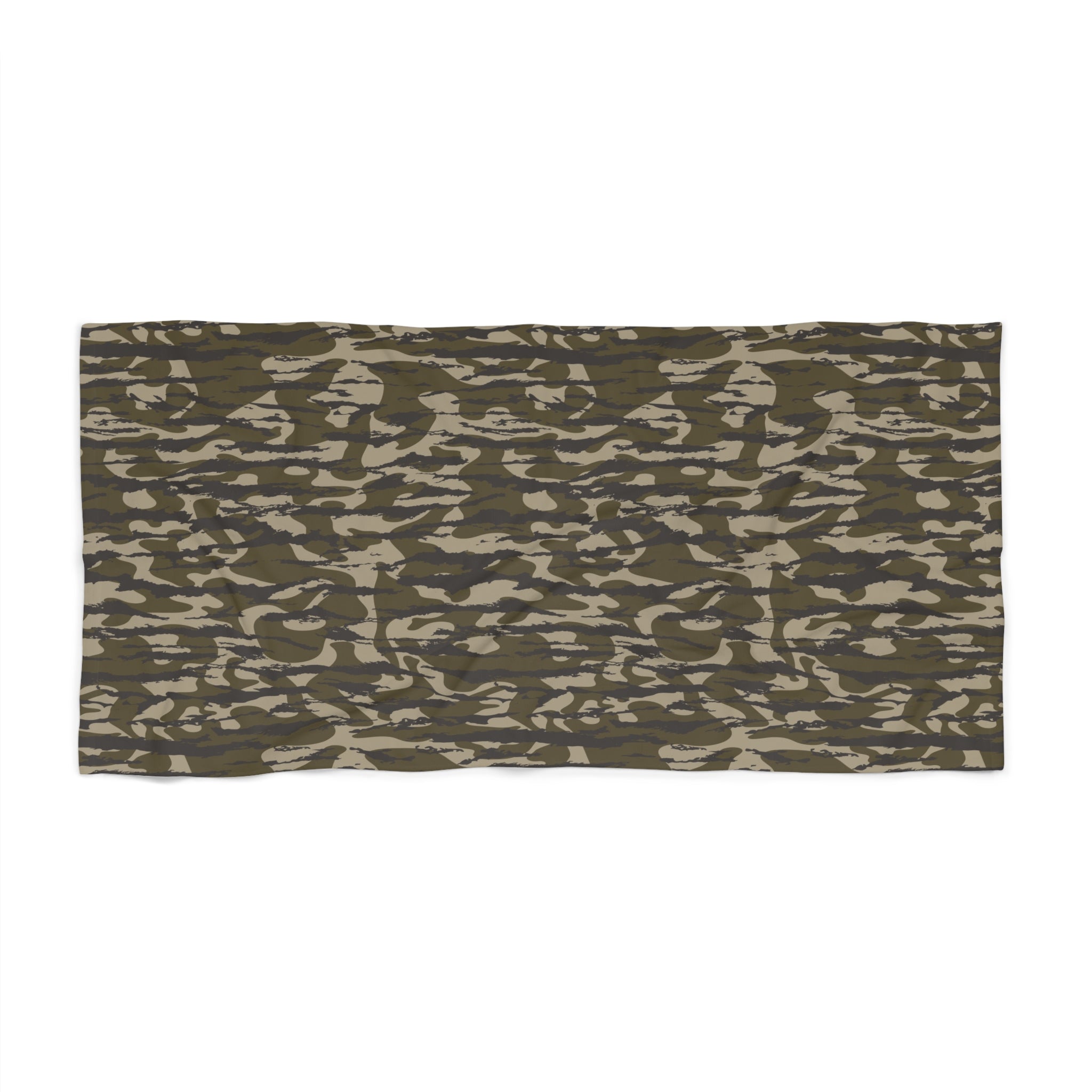 Trendy Camo Beach Towel | Outdoor Travel Essential, Summer Pool Accessory, Picnic Blanket, Gift for Beach Lovers