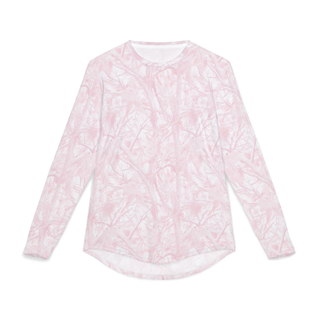 UV Long Sleeve Shirt — Pink Camo All-Over Print