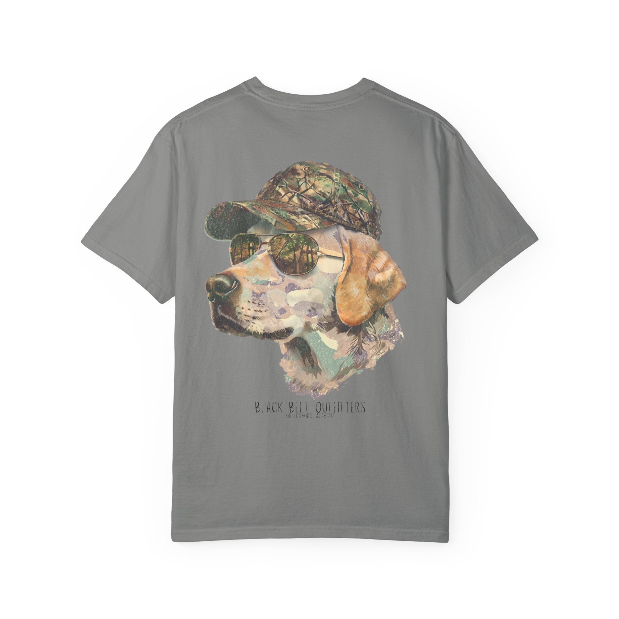 Camo Duck Dog Unisex T-Shirt, Perfect for Gifts, Father's Day, Golf Events, Casual Wear, Comfortable Tee