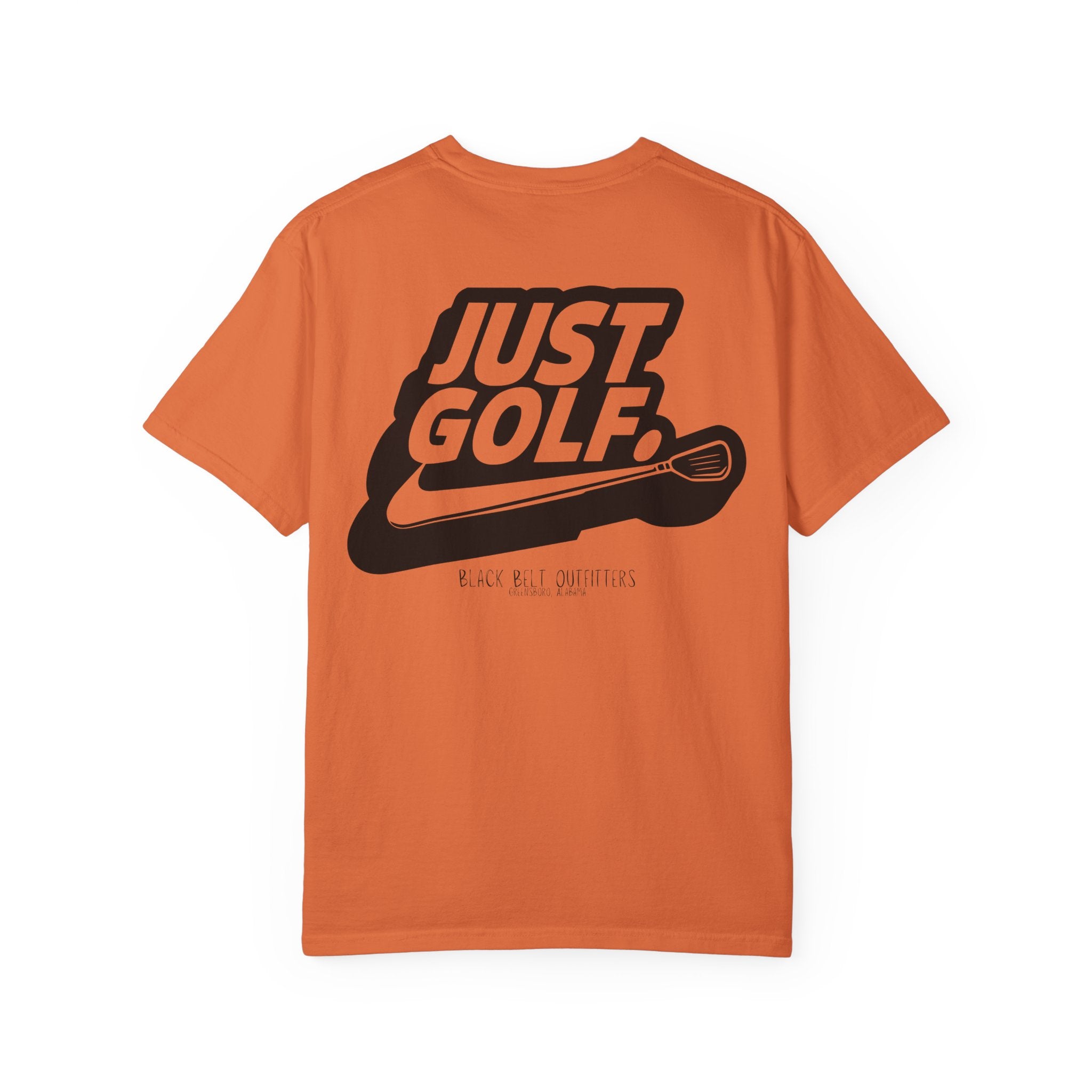 JUST GOLF Unisex T-Shirt, Perfect for Gifts, Father's Day, Golf Events, Casual Wear, Comfortable Tee