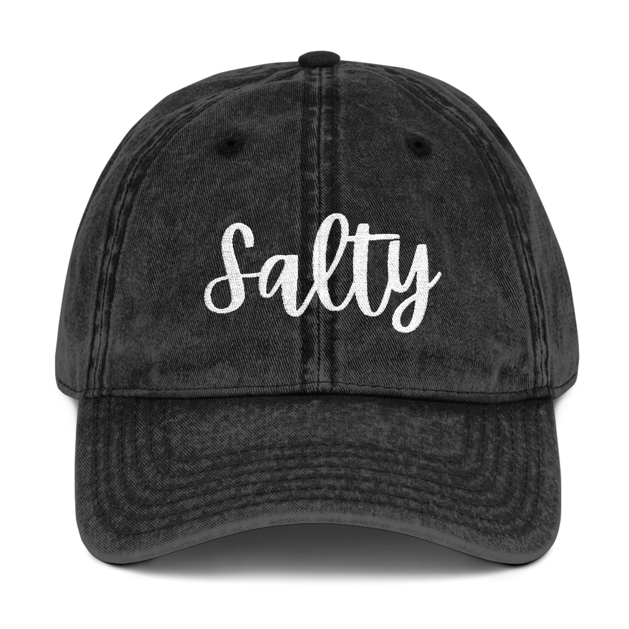 SALTY Vintage Embroidered hat, Funny Wife Hat, Sorry About My Husband Cap, Gift for Her, Casual Fashion Accessory