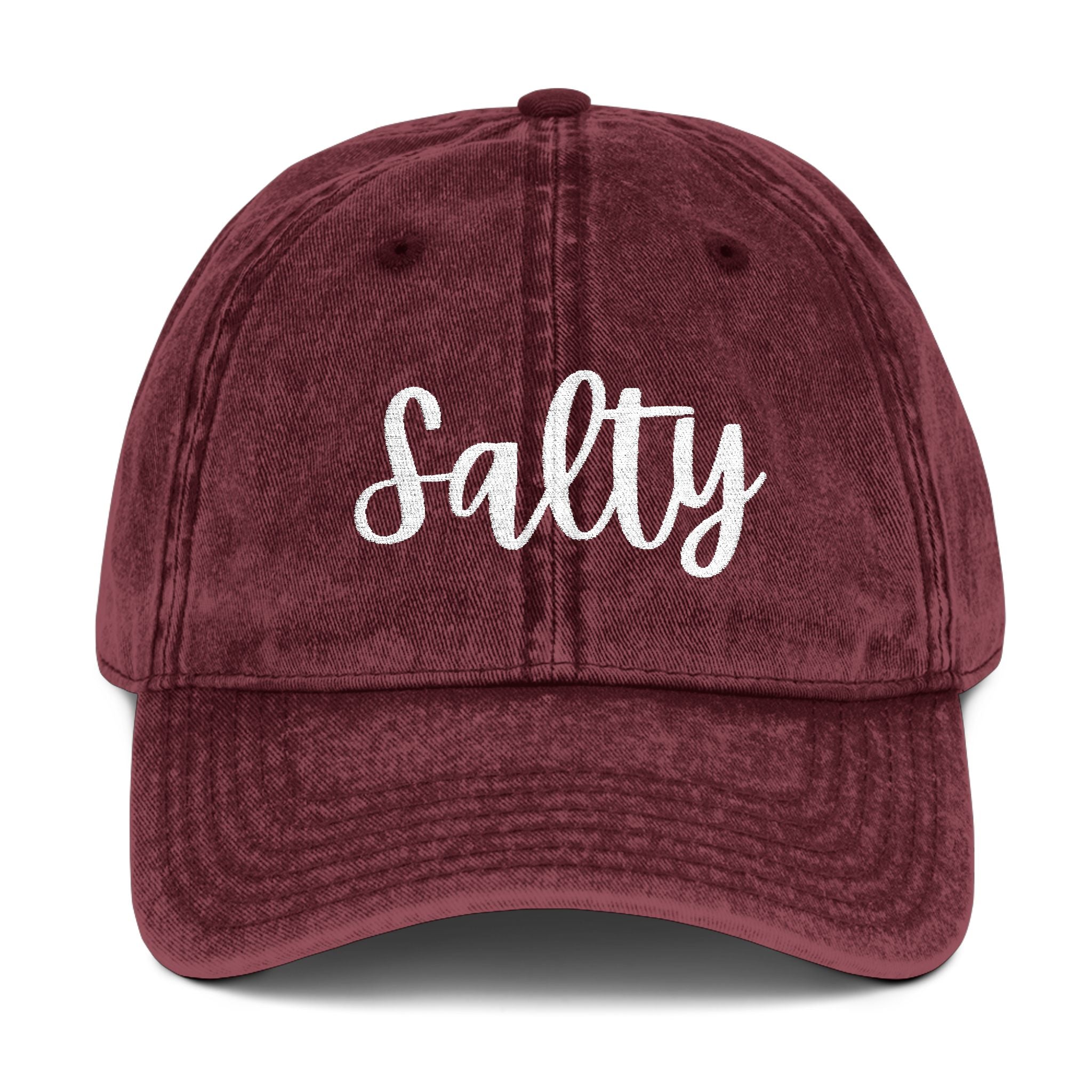 SALTY Vintage Embroidered hat, Funny Wife Hat, Sorry About My Husband Cap, Gift for Her, Casual Fashion Accessory