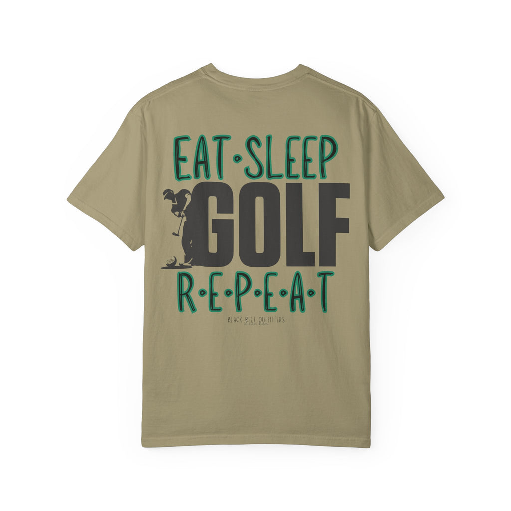 Eat Sleep Golf Repeat Unisex T-Shirt, Perfect for Gifts, Father's Day, Golf Events, Casual Wear, Comfortable Tee
