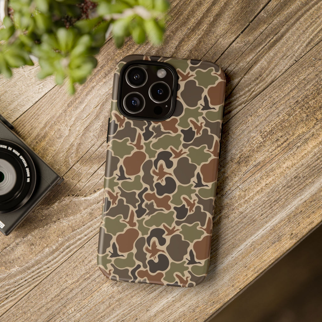 Duck Camo custom design Tough Cases