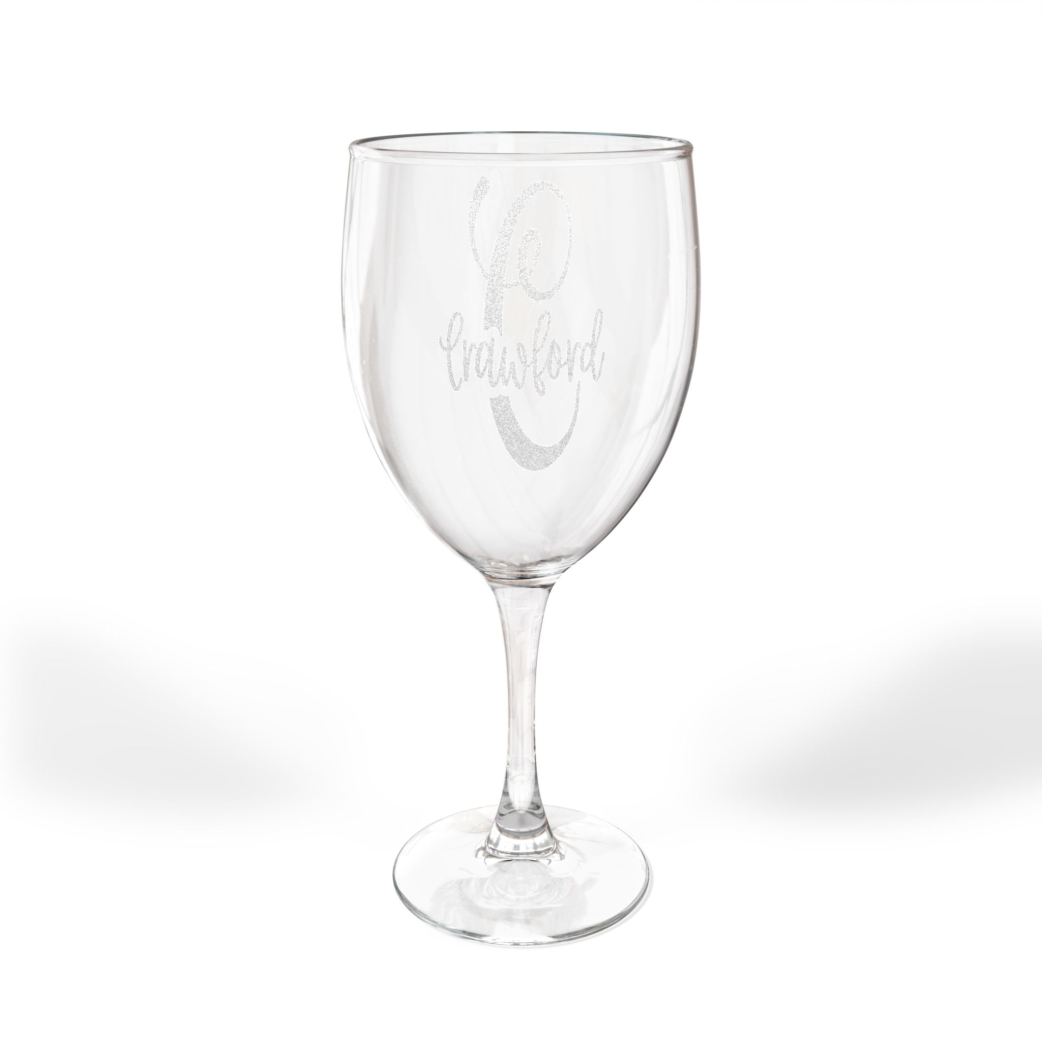 Engraved Wine Glass, Personalized Gift for Wine Lovers, Perfect for Weddings, Anniversaries, or Housewarming