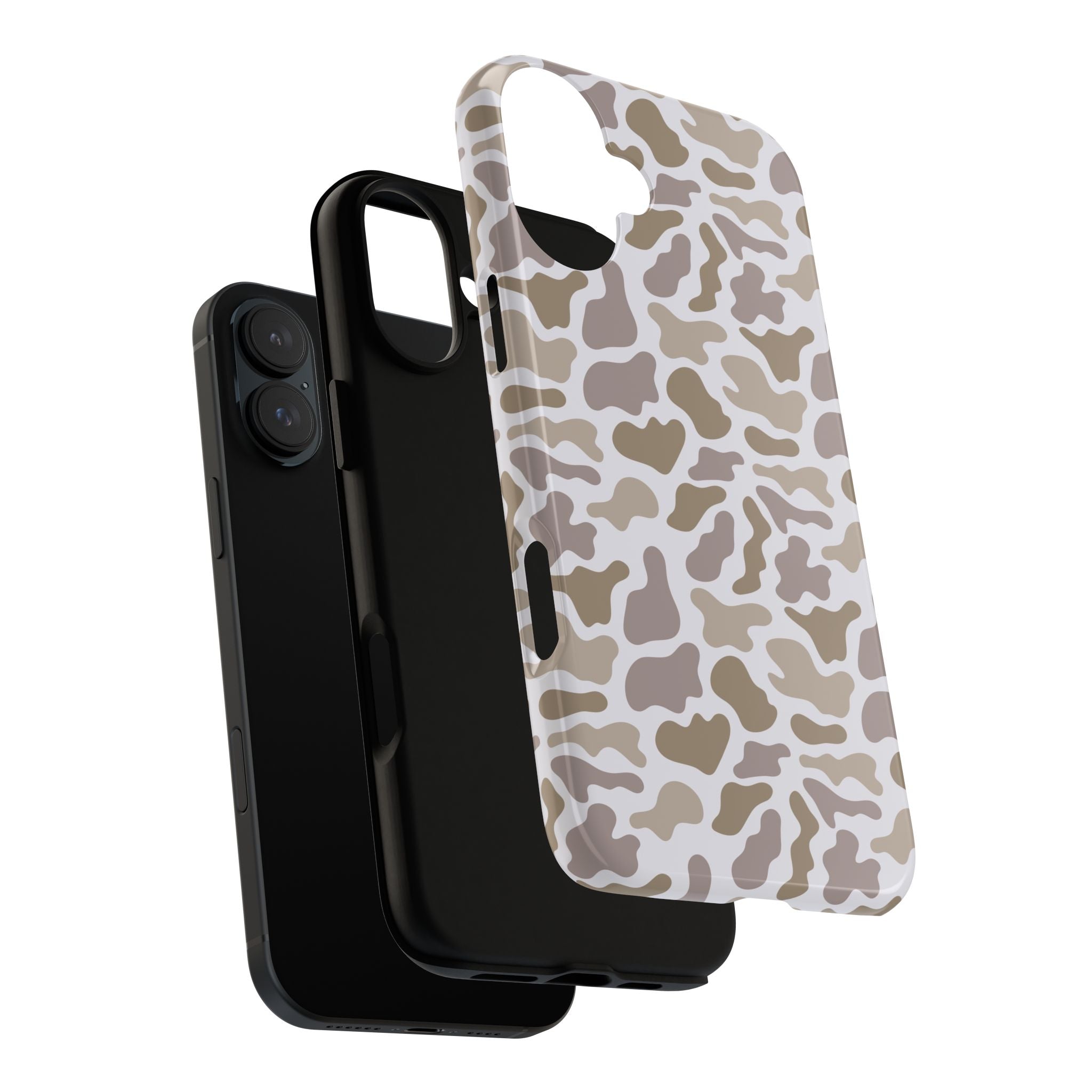 Grey Camo custom design Tough Cases