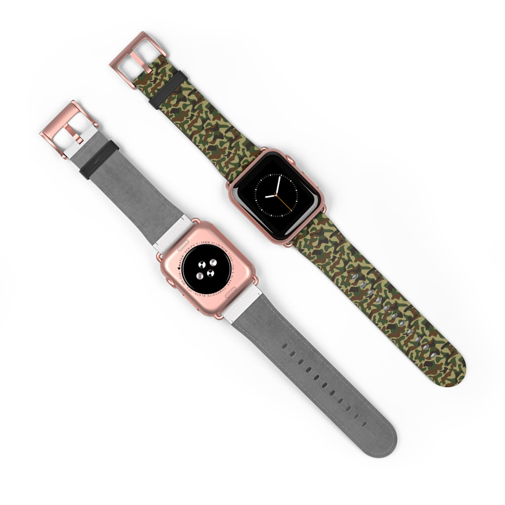Old school camo  custom design apple Watch Band