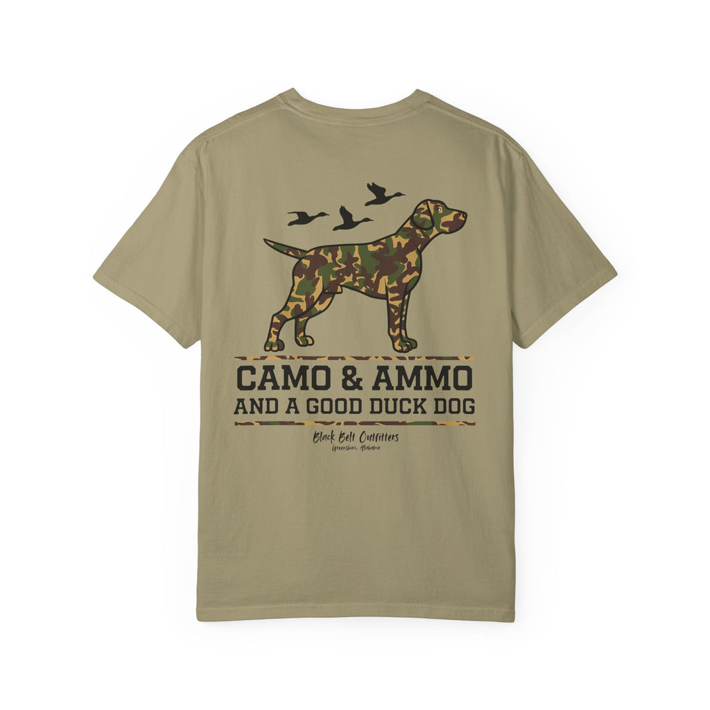 Camo and Ammo Unisex T-Shirt, Perfect for Gifts, Father's Day, Golf Events, Casual Wear, Comfortable Tee