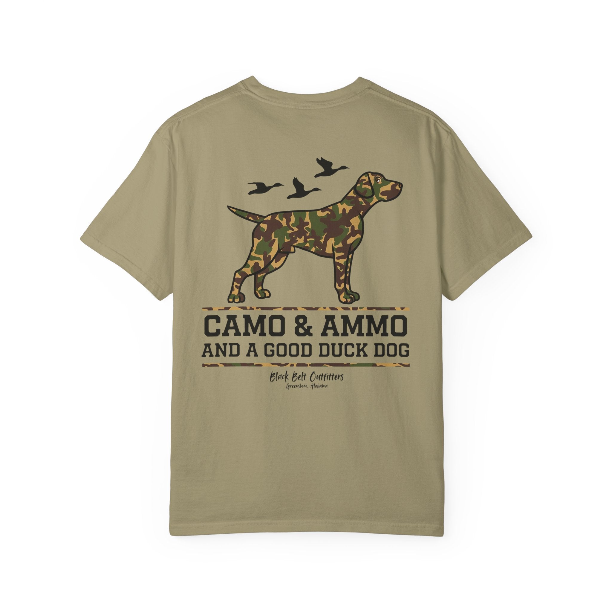 Camo and Ammo Unisex T-Shirt, Perfect for Gifts, Father's Day, Golf Events, Casual Wear, Comfortable Tee