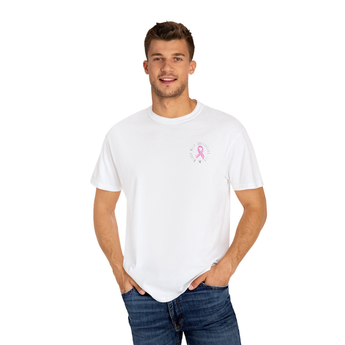Breast Cancer Awareness T-Shirt, Unisex Tee for October Events, Gift for Fighters, Pink Ribbon Shirt, Supportive Apparel, Charity Fundraiser