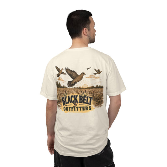 Dove Field Graphic T-Shirt — Black Belt Outfitters Hunting Tee