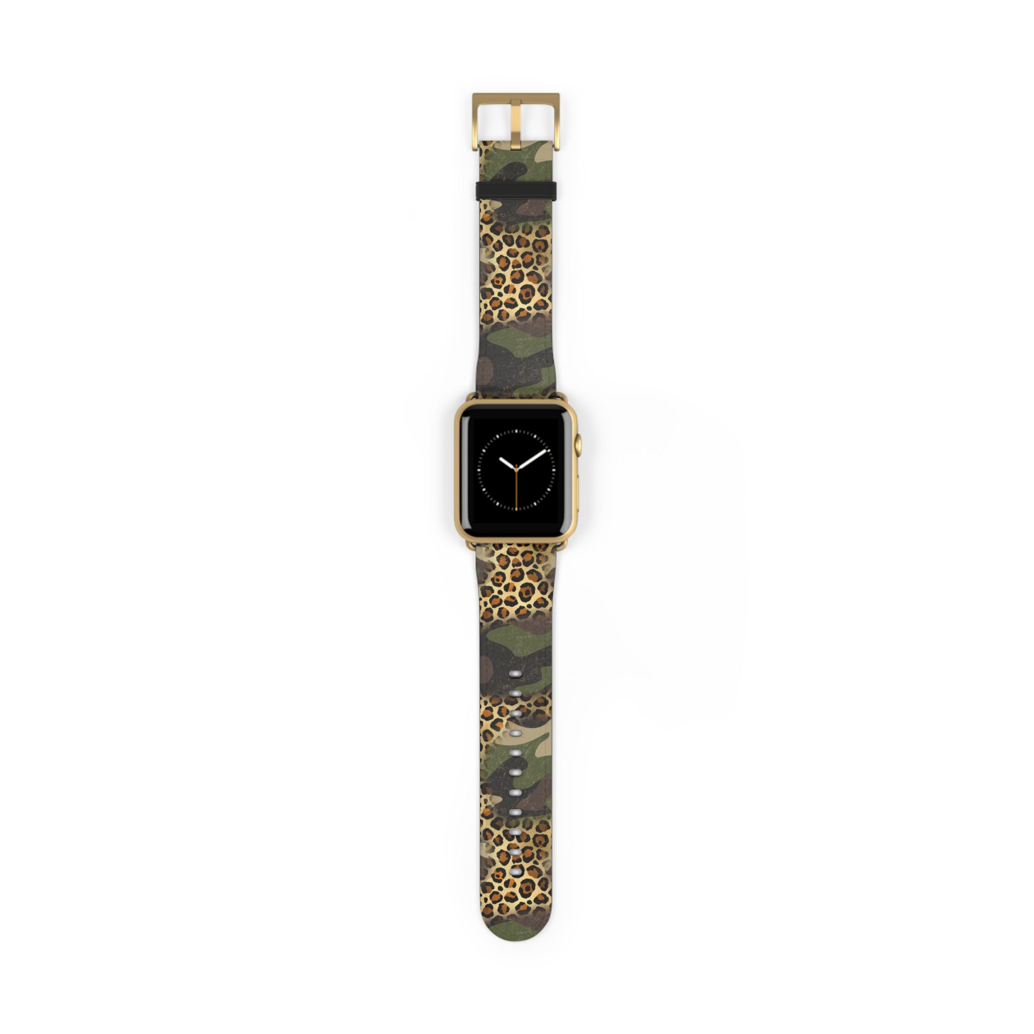 Wild Camo Watch Band, Stylish Camouflage Accessory, Trendy Leopard Print Strap, Unique Gift for Her, Perfect for Outdoor Adventures