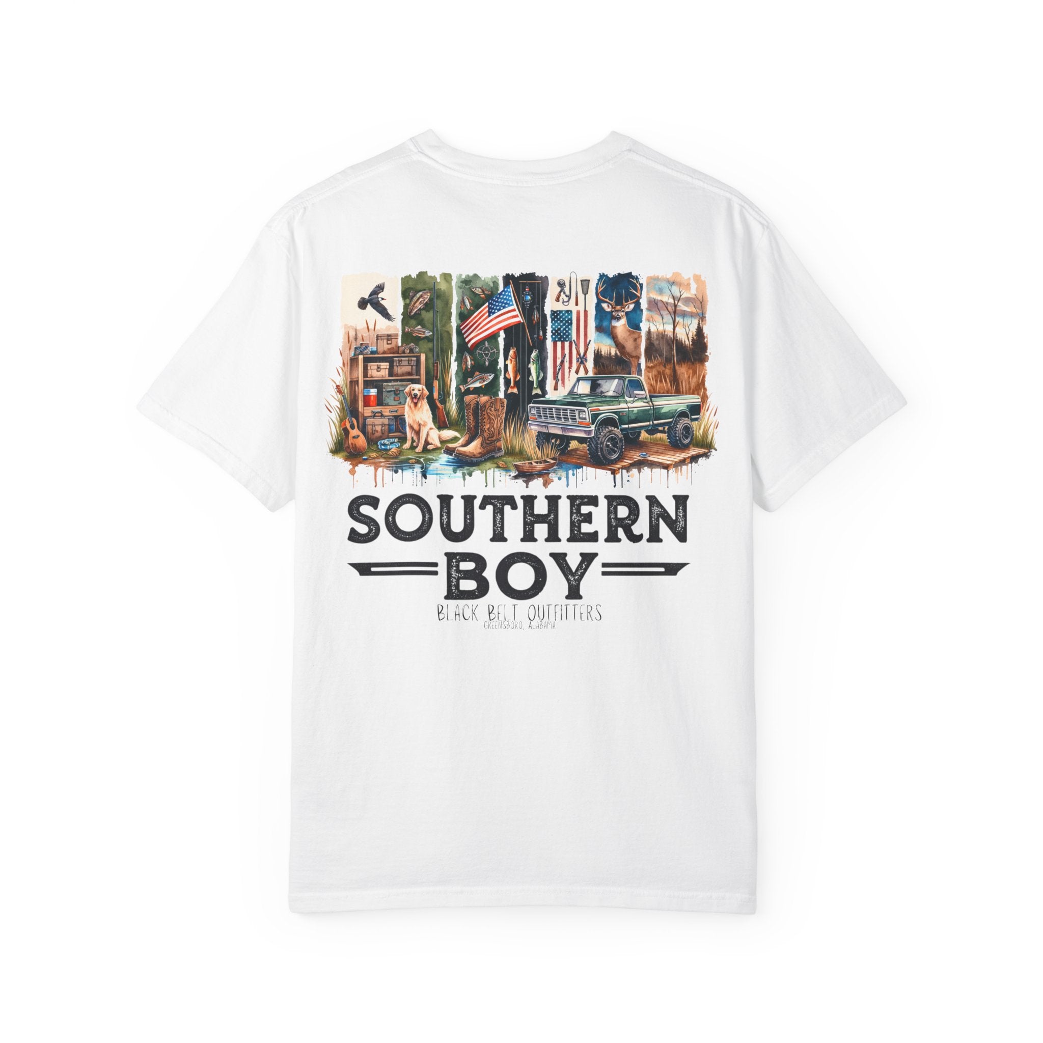 Southern Boy Unisex T-Shirt, Perfect for Gifts, Father's Day, Golf Events, Casual Wear, Comfortable Tee