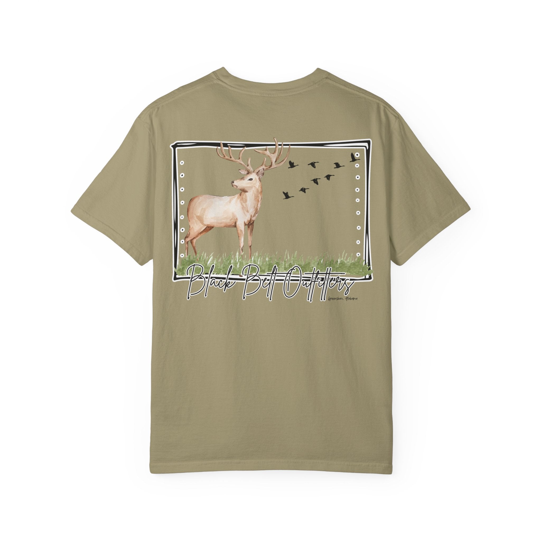 Ducks & Deer Unisex T-Shirt, Perfect for Gifts, Father's Day, Golf Events, Casual Wear, Comfortable Tee
