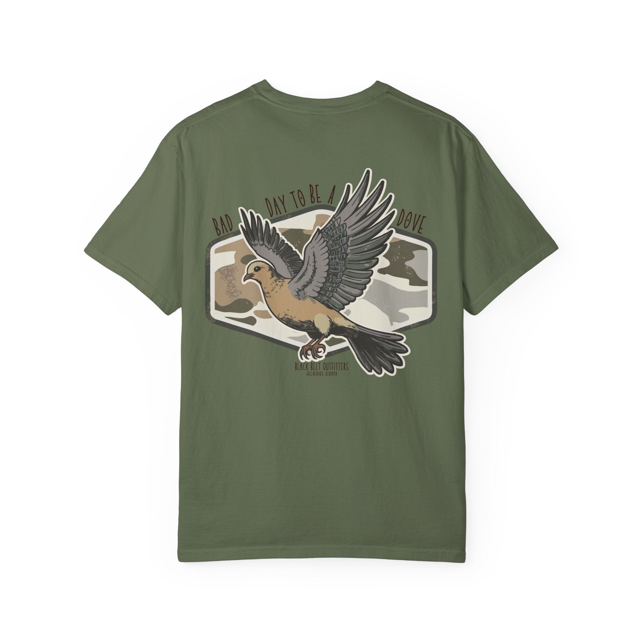 Bad Day to Be A Dove T-Shirt, Men's Hunting Shirt, Gift for Sportsmen, Casual Wear, Nature Lover Tee