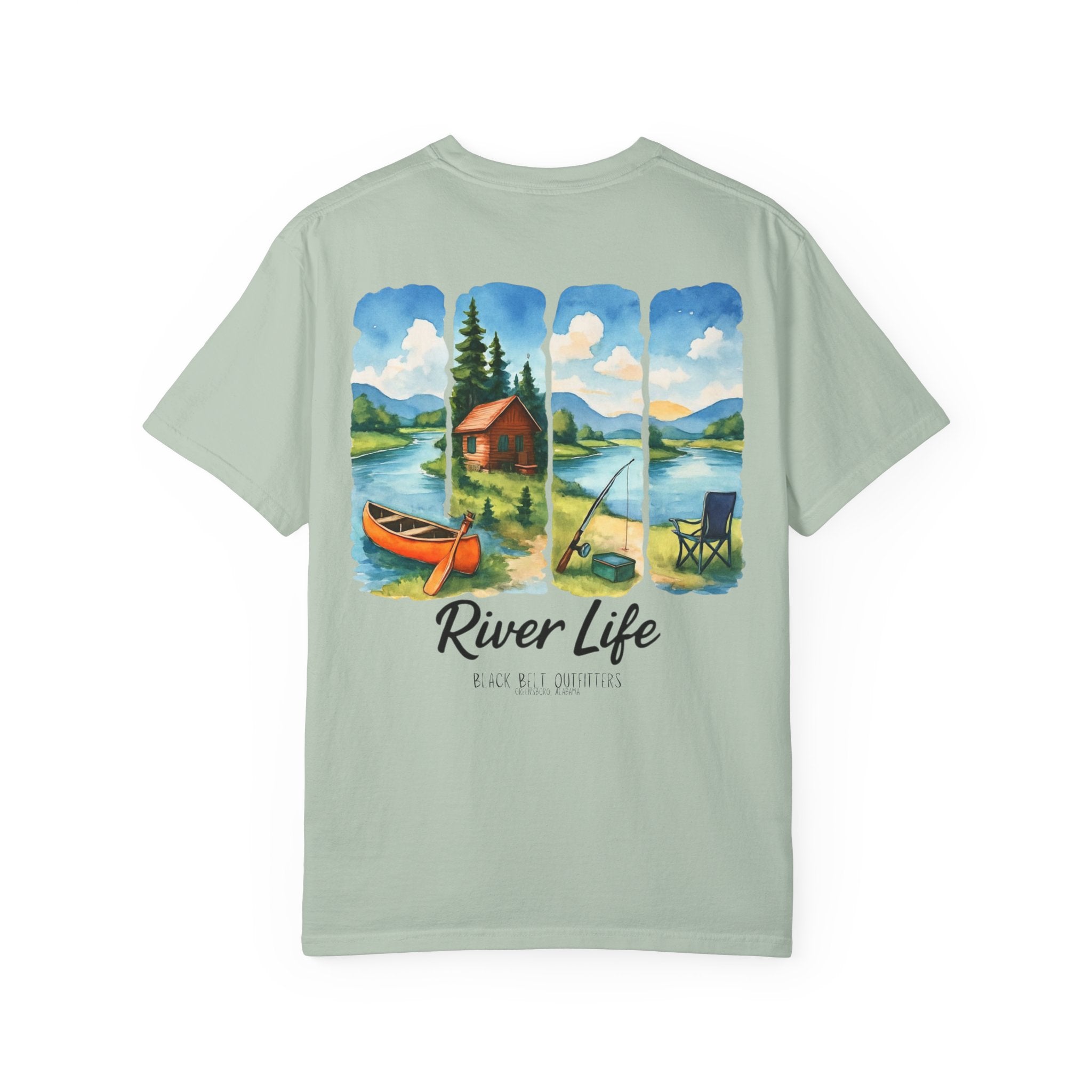 River Life Unisex T-Shirt - Outdoor Adventure Tee for Nature Lovers