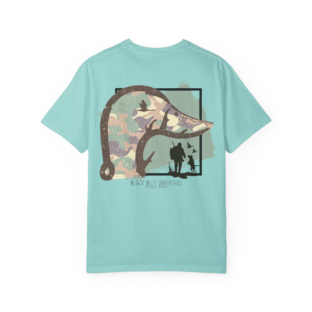 Camo Duck Logo Unisex T-Shirt, Perfect for Gifts, Father's Day, Golf Events, Casual Wear, Comfortable Tee