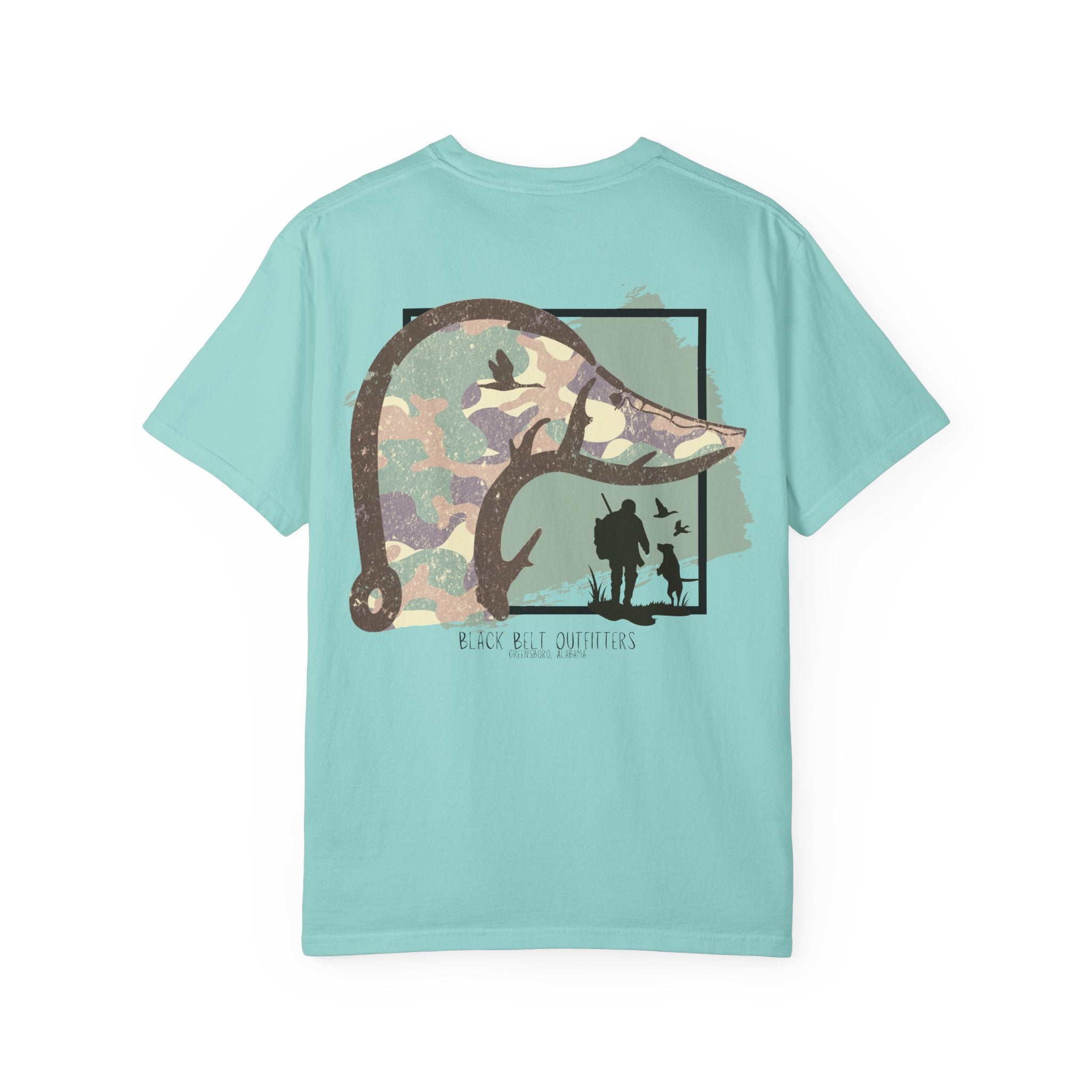 Camo Duck Logo Unisex T-Shirt, Perfect for Gifts, Father's Day, Golf Events, Casual Wear, Comfortable Tee