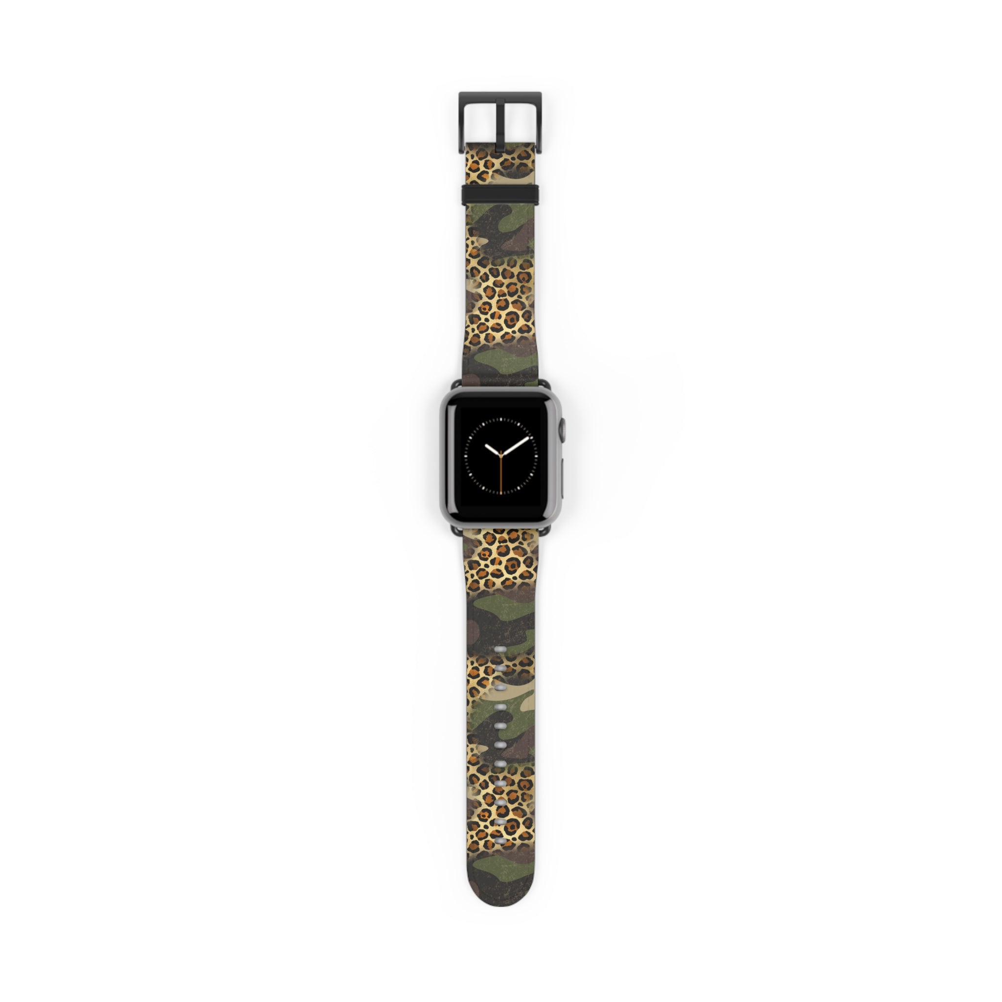 Wild Camo Watch Band, Stylish Camouflage Accessory, Trendy Leopard Print Strap, Unique Gift for Her, Perfect for Outdoor Adventures