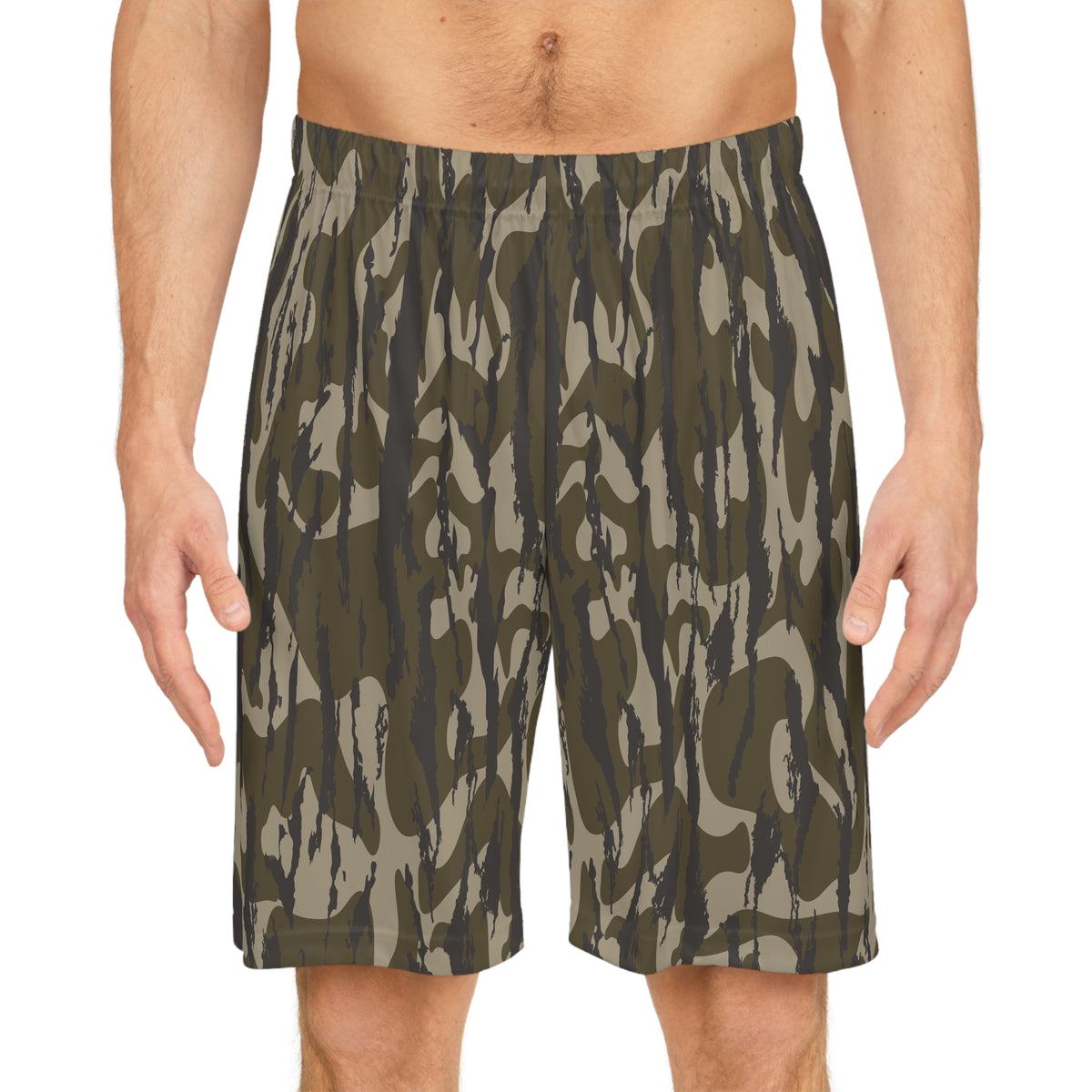 Trendy Camo Basketball Shorts, Activewear for Sports, Casual Training Gear, Summer Style, Gift for Athletes