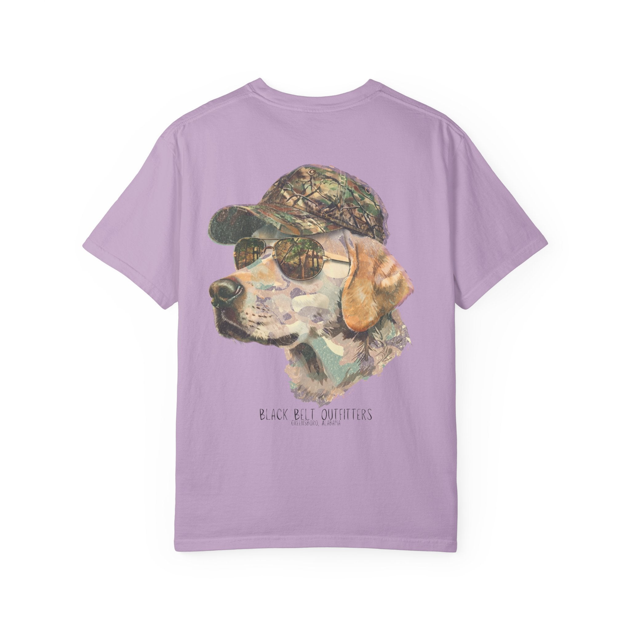 Camo Duck Dog Unisex T-Shirt, Perfect for Gifts, Father's Day, Golf Events, Casual Wear, Comfortable Tee
