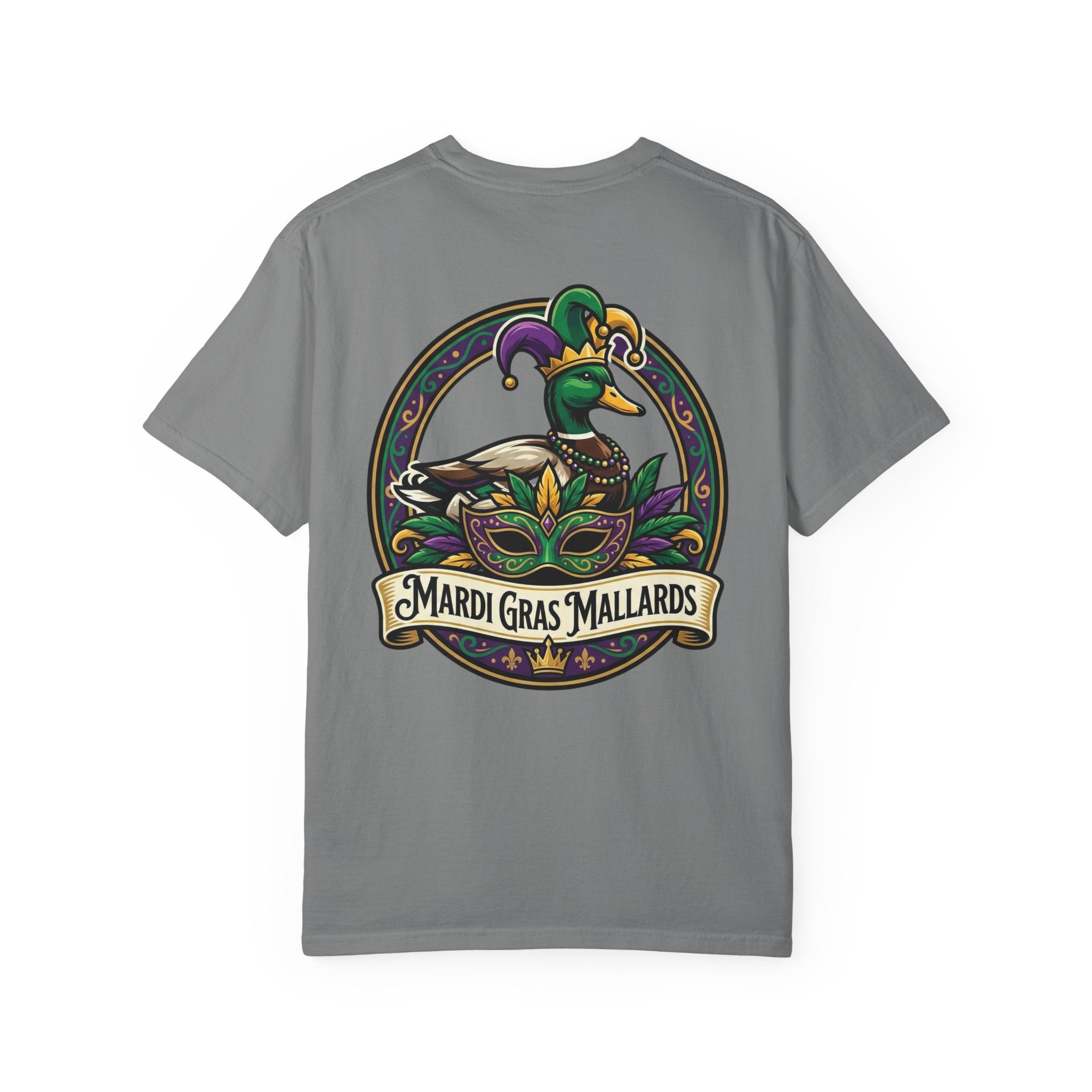 Mardi Gras Mallards T-Shirt — Festive Graphic Tee