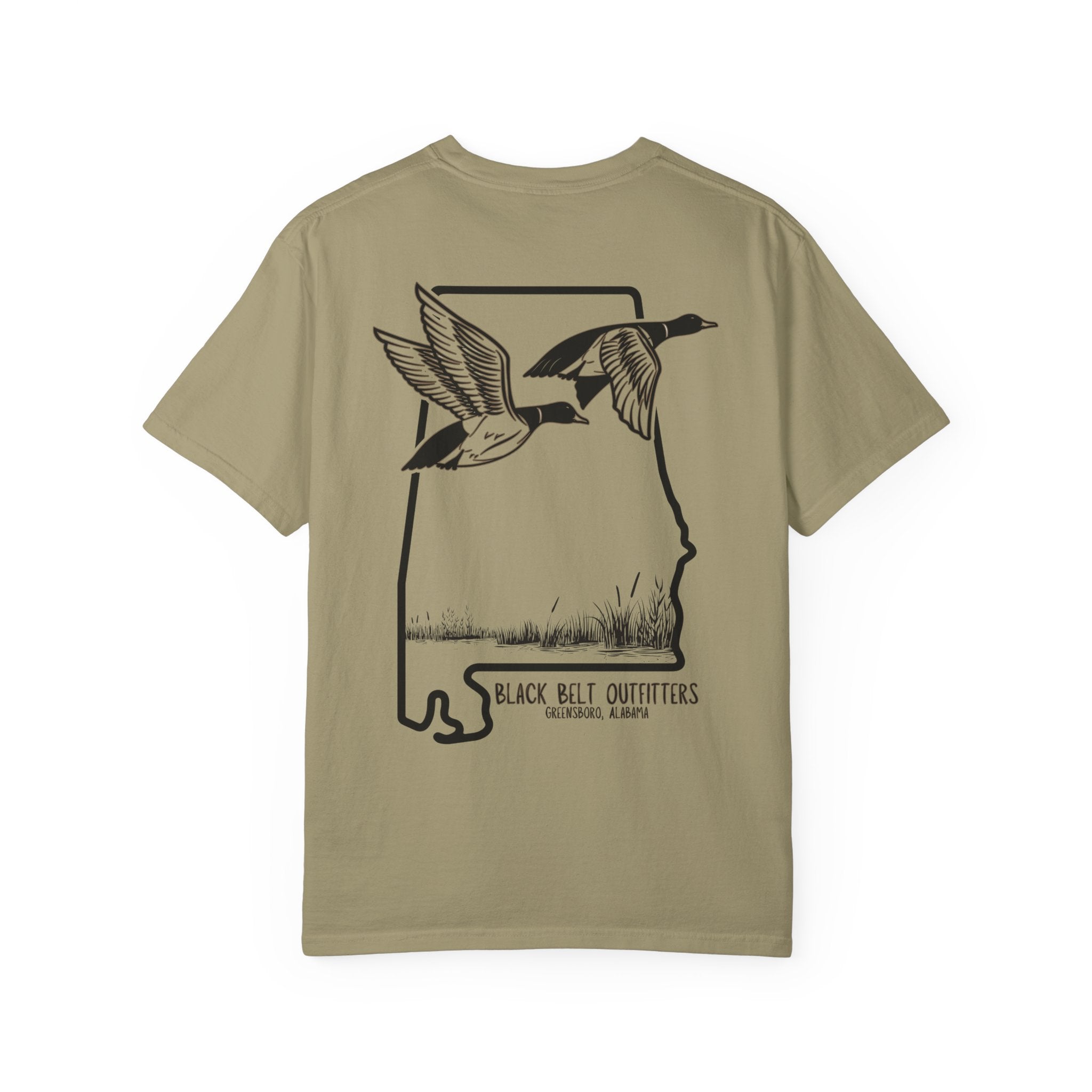 Alabama Duck Hunting Graphic T-Shirt, Casual Wear, Inspirational Gift, Summer Tee, Eco-Friendly Apparel