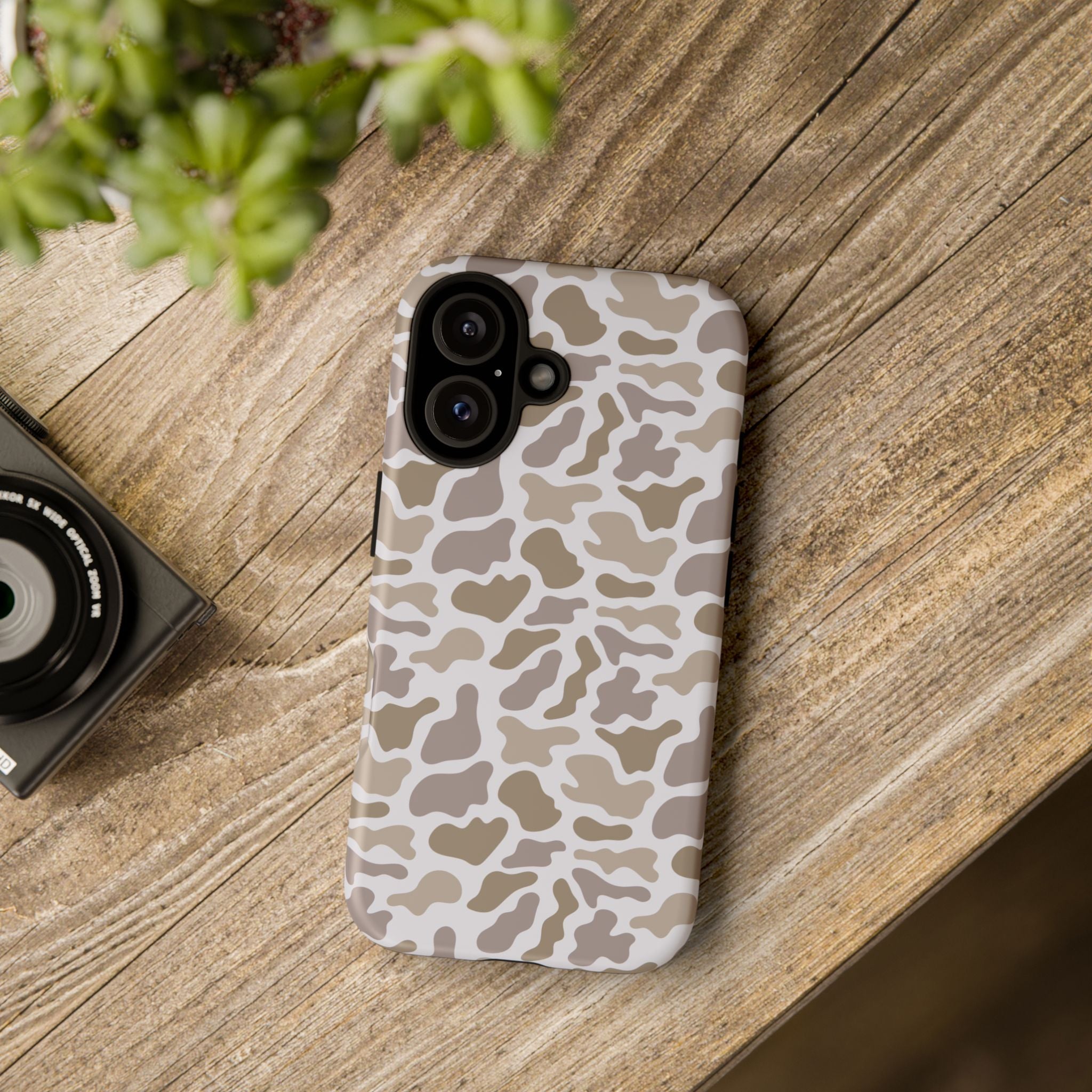 Grey Camo custom design Tough Cases